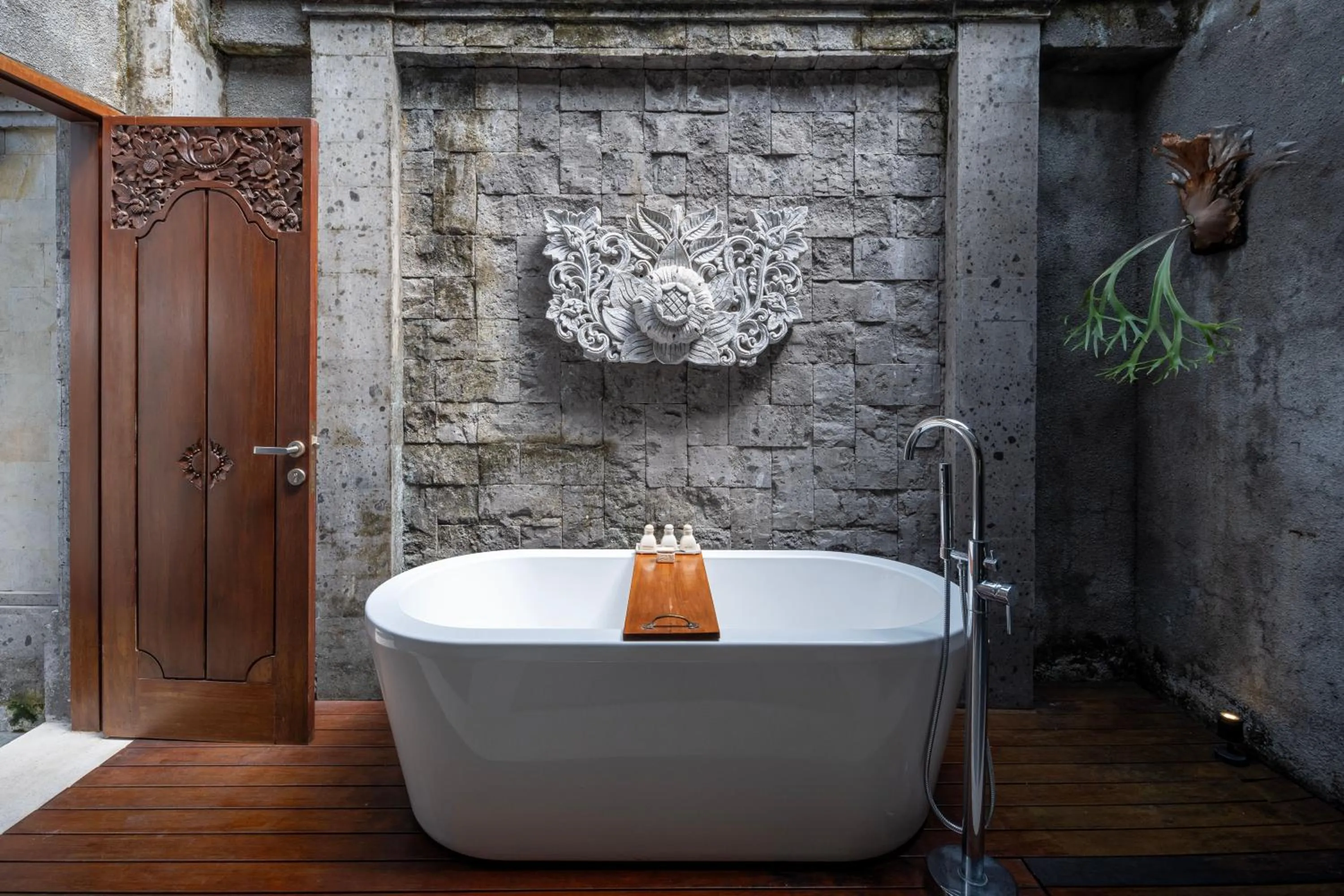 Hot Tub in Visesa Ubud Resort