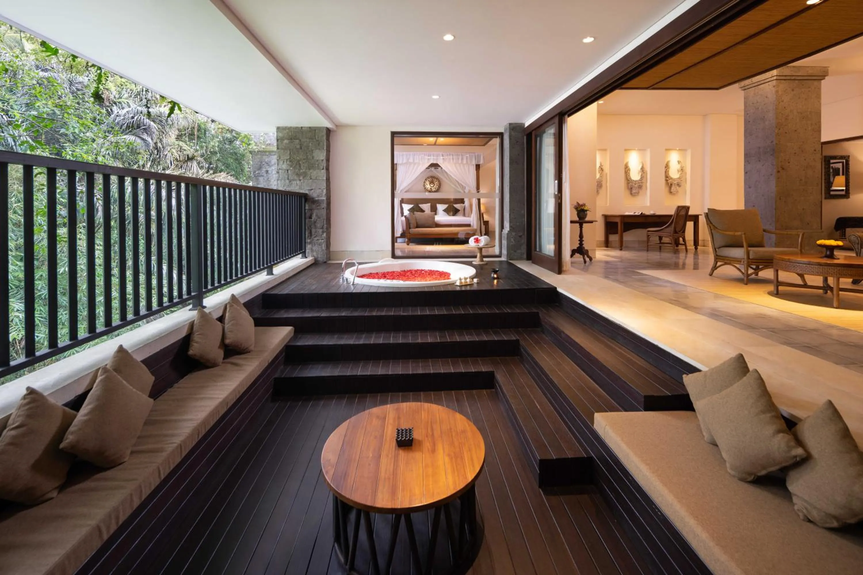 Living room in Visesa Ubud Resort