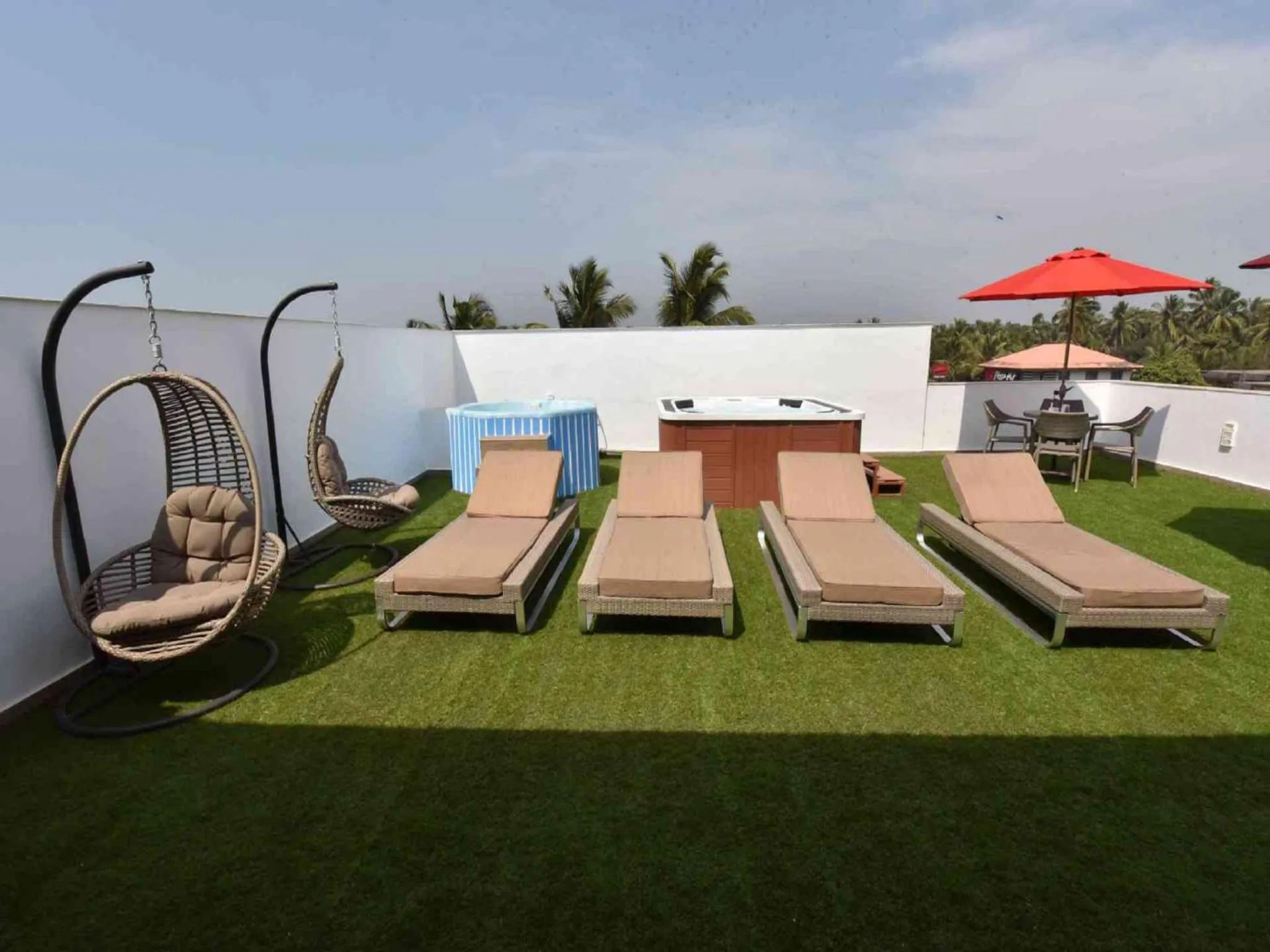 Area and facilities in Hotel Calangute Central