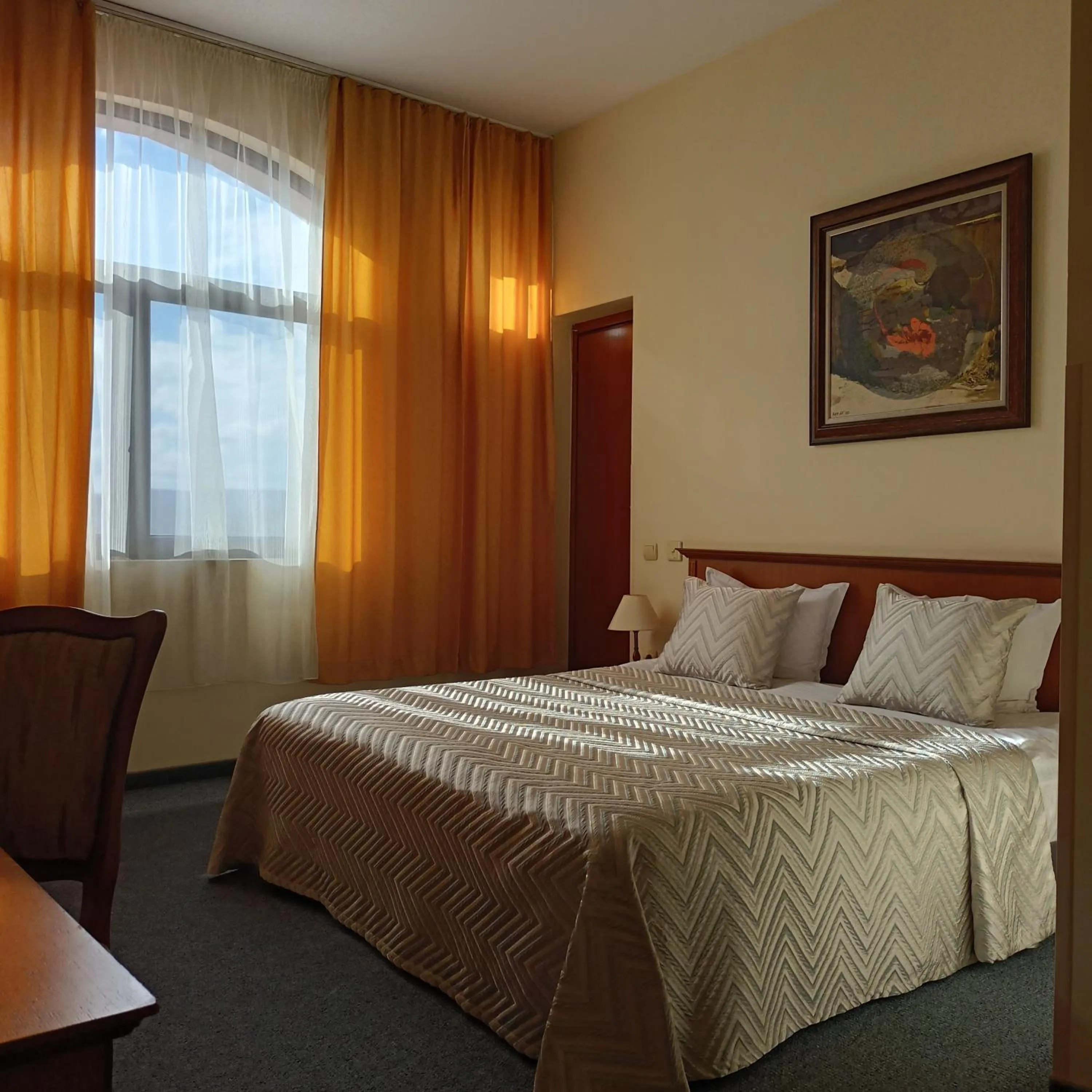 Bed in Hotel Panorama