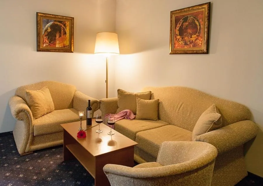 Seating area in Hotel Panorama