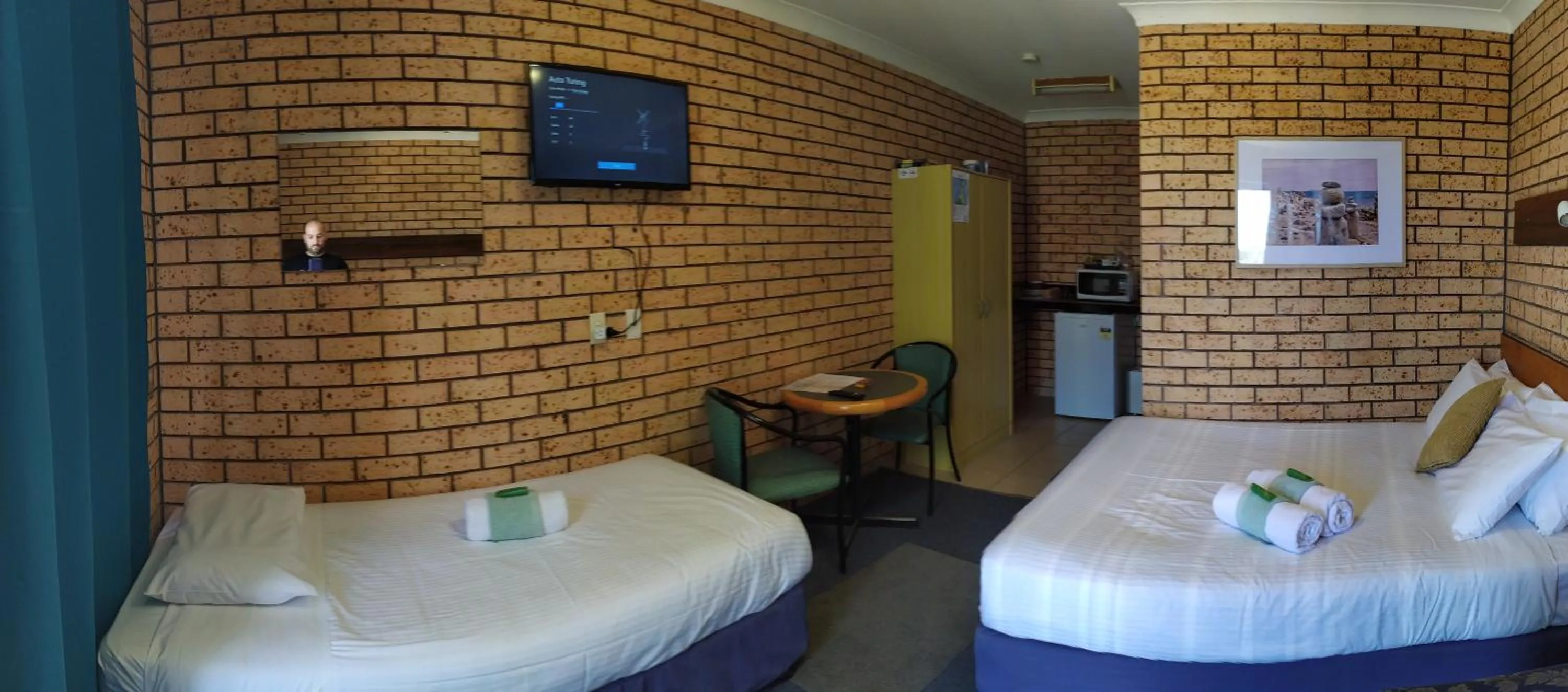 Bed in Toukley Motel