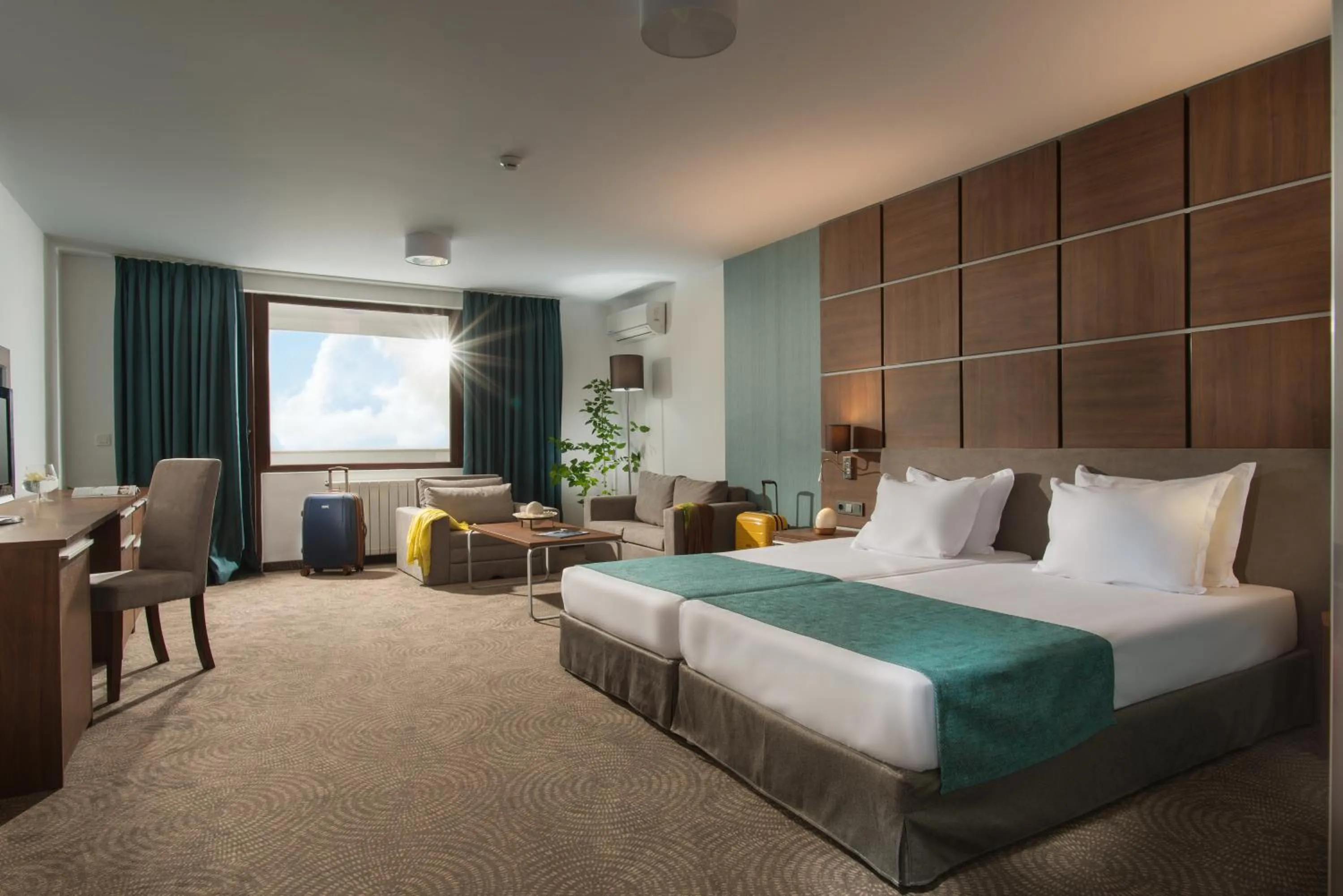 Bed in Hotel Pomorie Sun - All Inclusive