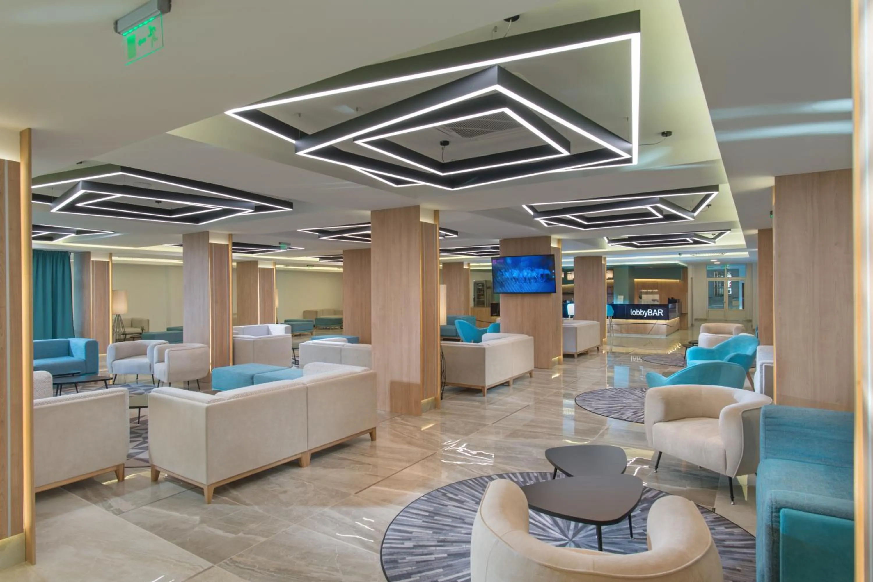 Lobby or reception in Hotel Pomorie Sun