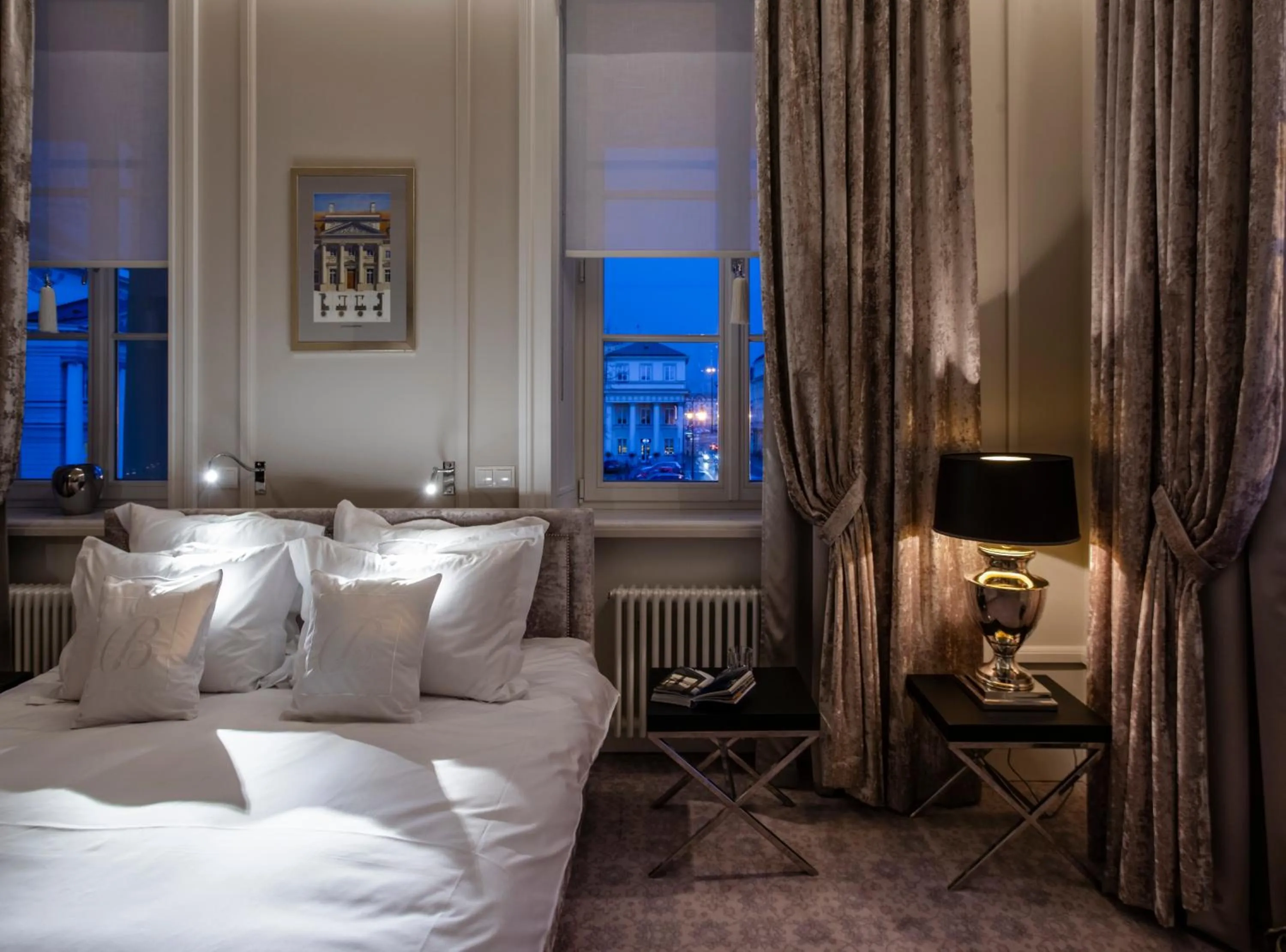 Bed in Hotel Bellotto