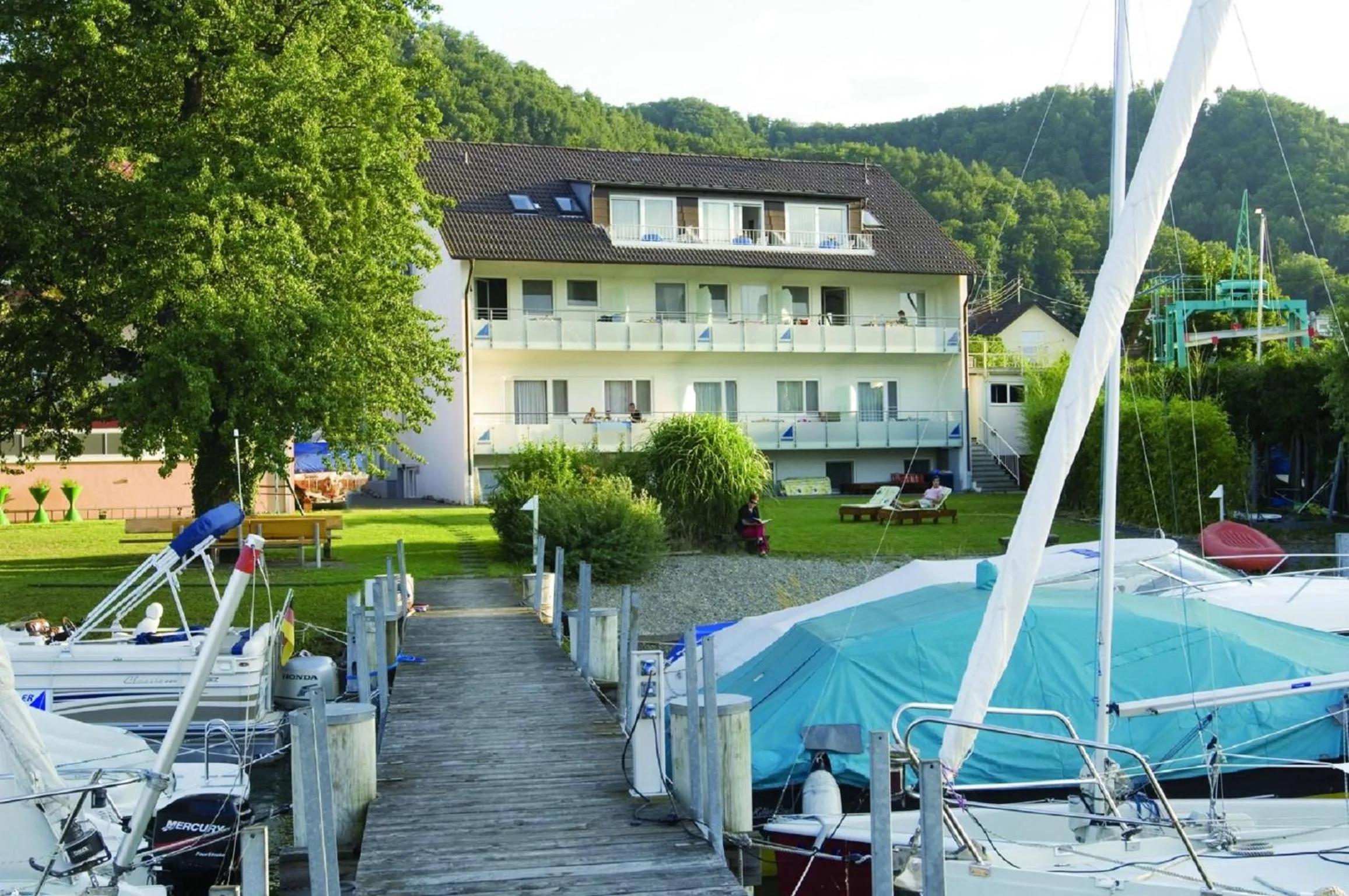 Property building in Hotel Pension Café Hasler