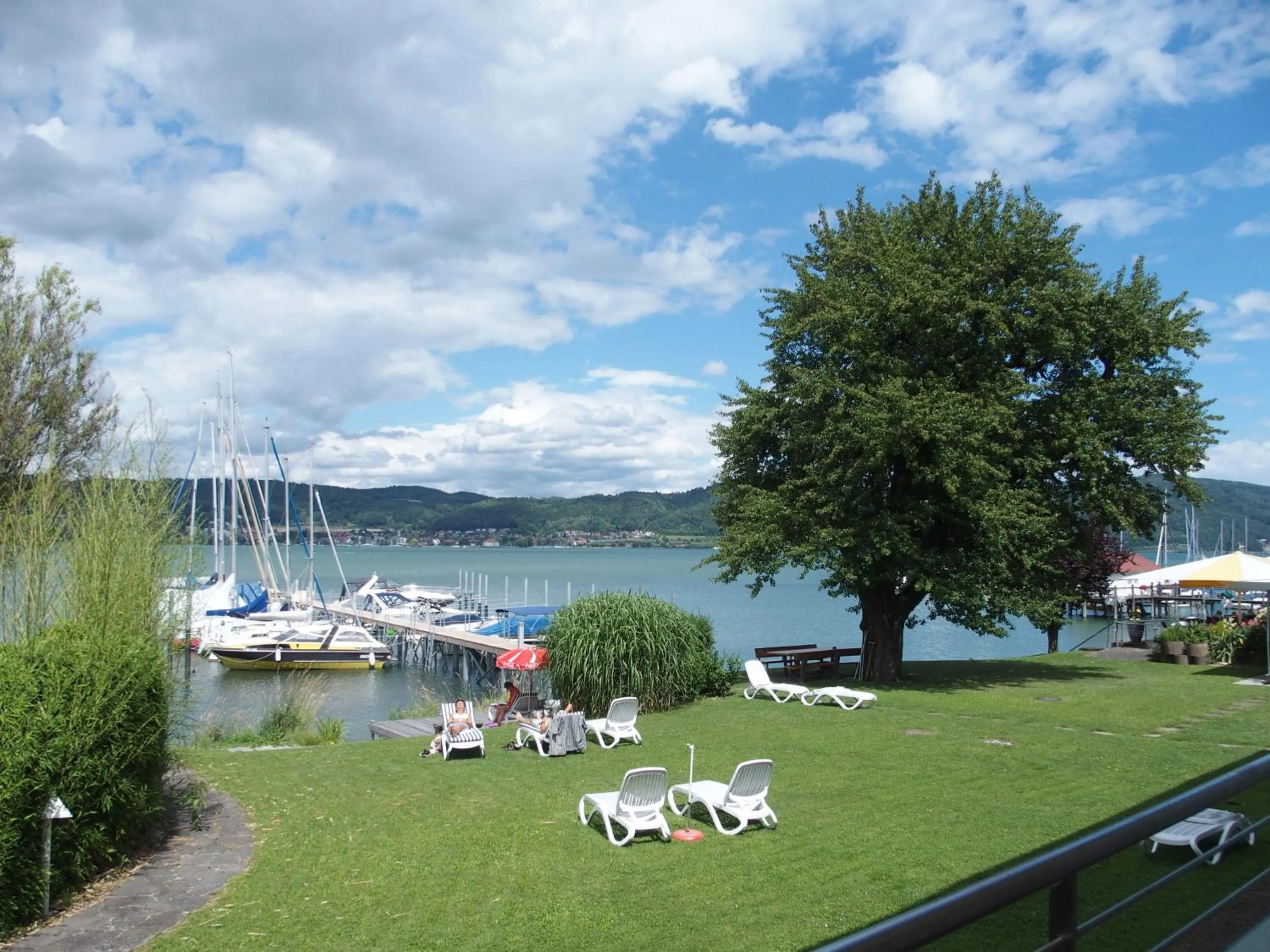 Balcony/Terrace in Hotel Pension Café Hasler