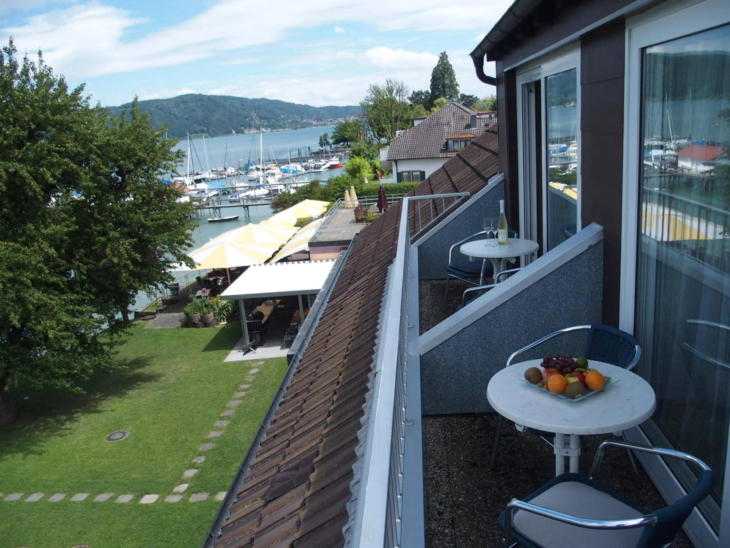 Balcony/Terrace in Hotel Pension Café Hasler