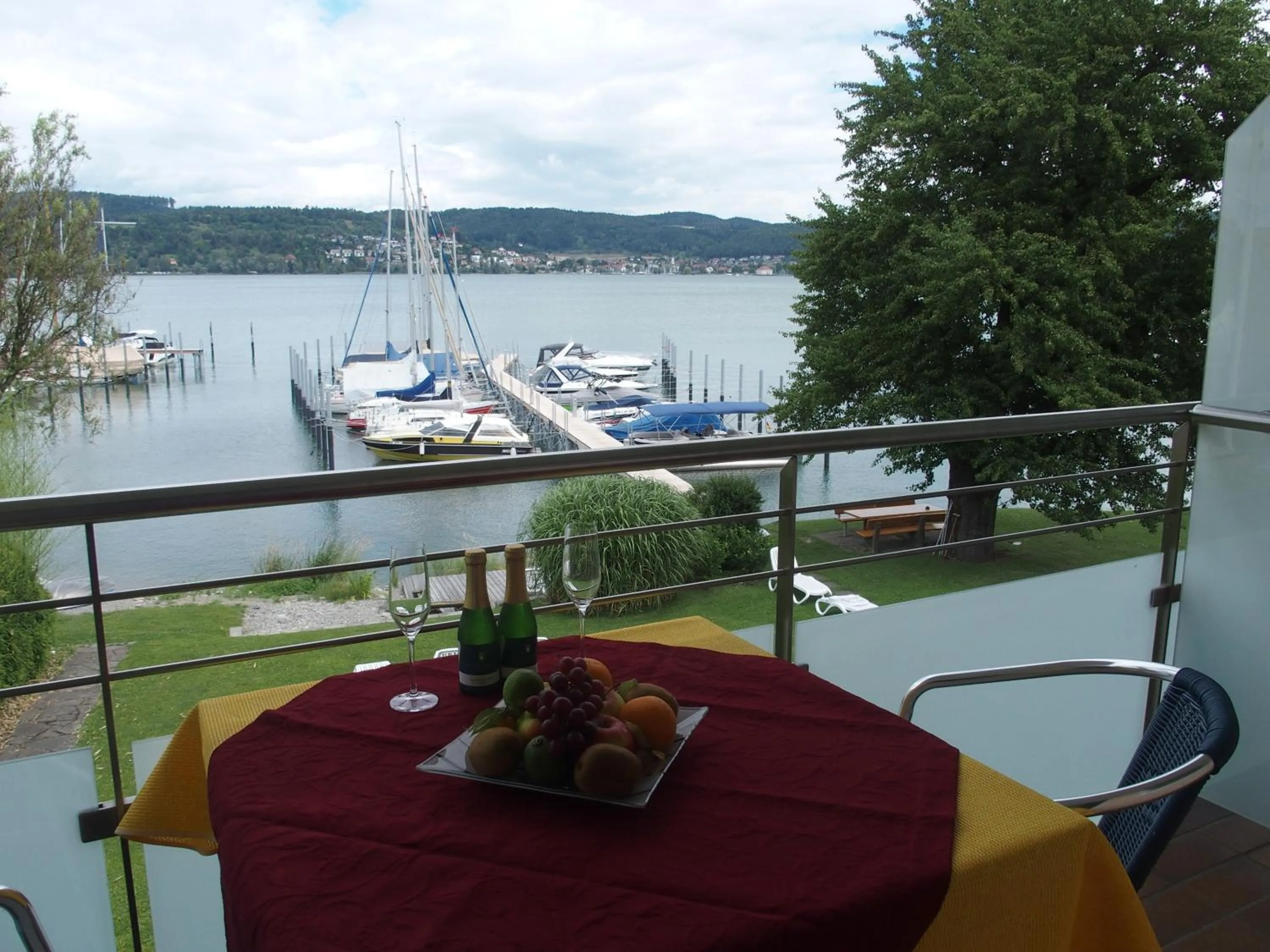 Balcony/Terrace in Hotel Pension Café Hasler