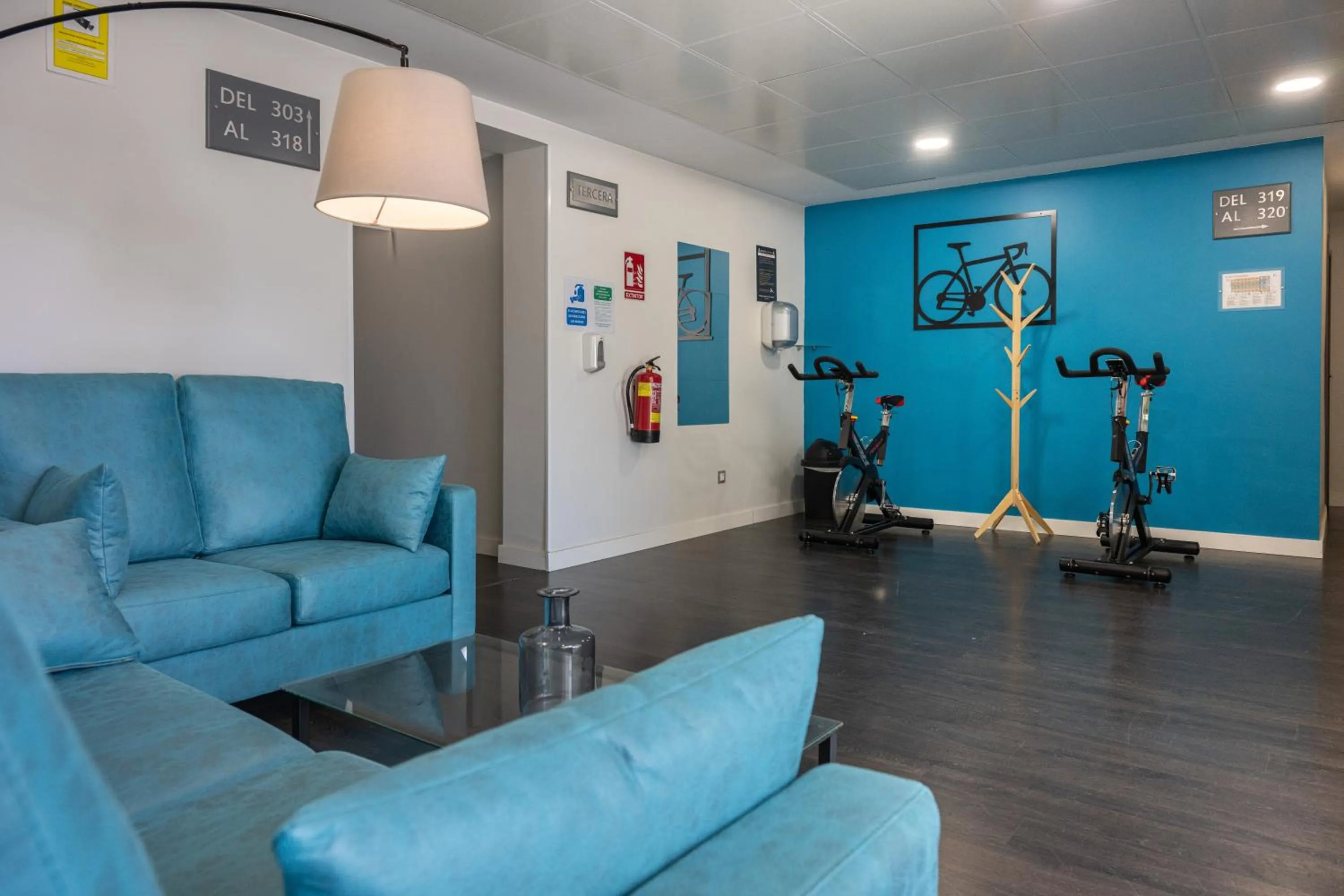 Living room in Pato Rojo