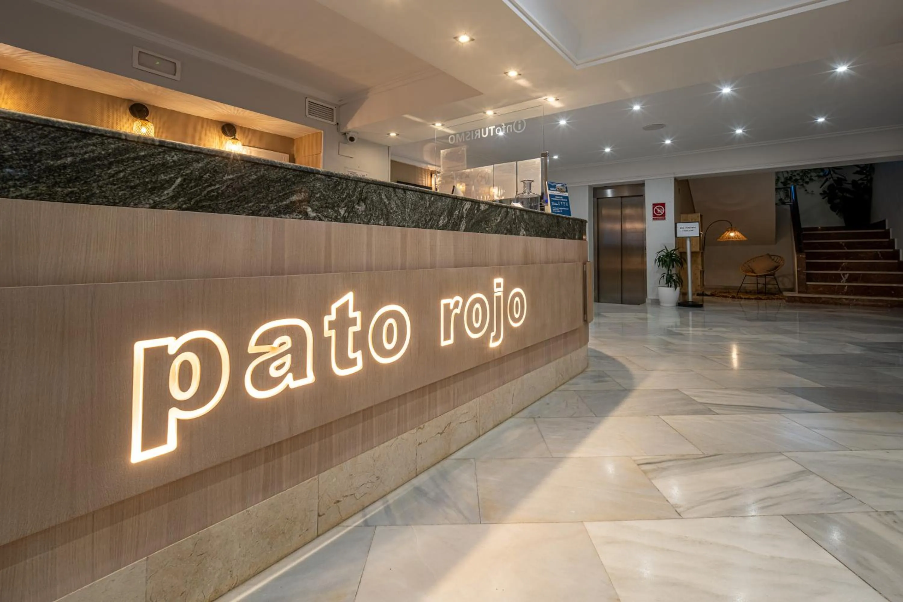 Lobby or reception in Pato Rojo