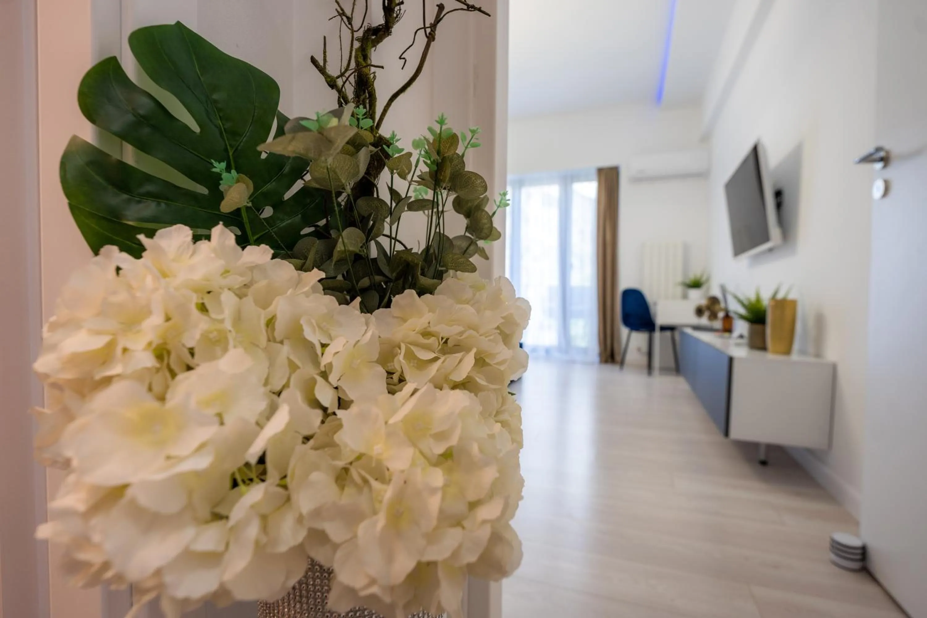 Decorative detail in Metropole Apartments - Old City