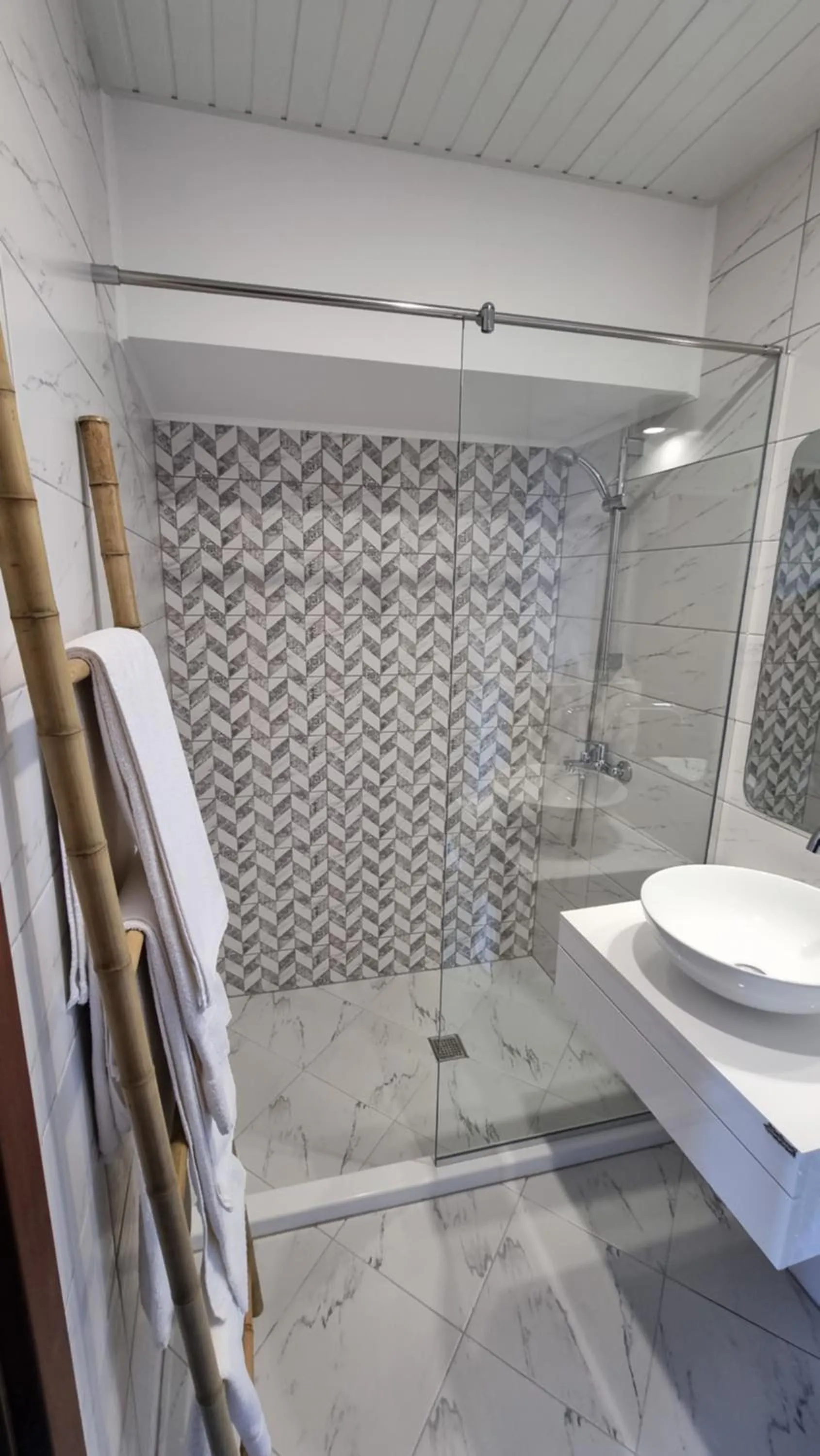 Bathroom in hotel DIAMANTI