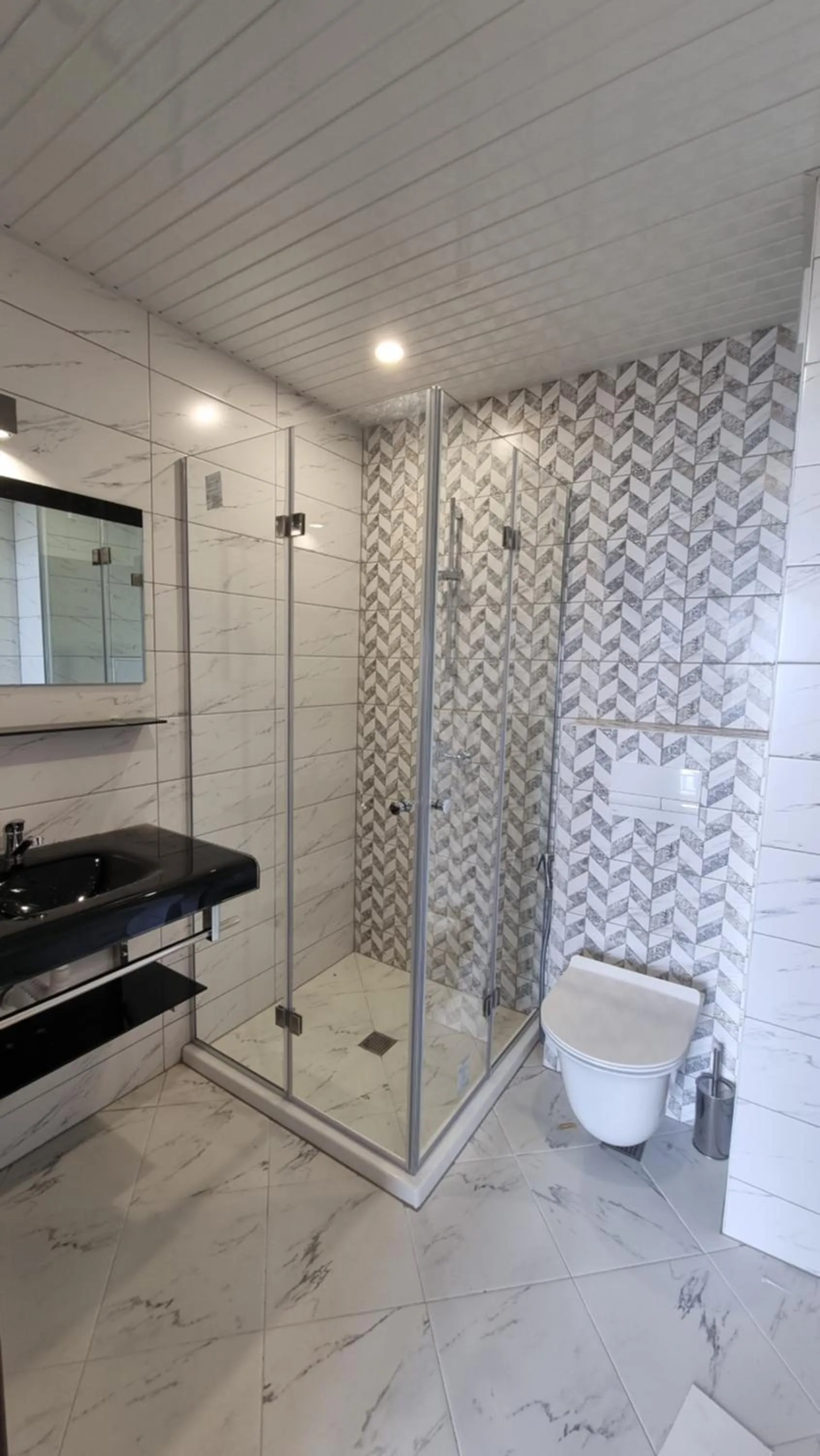 Bathroom in hotel DIAMANTI