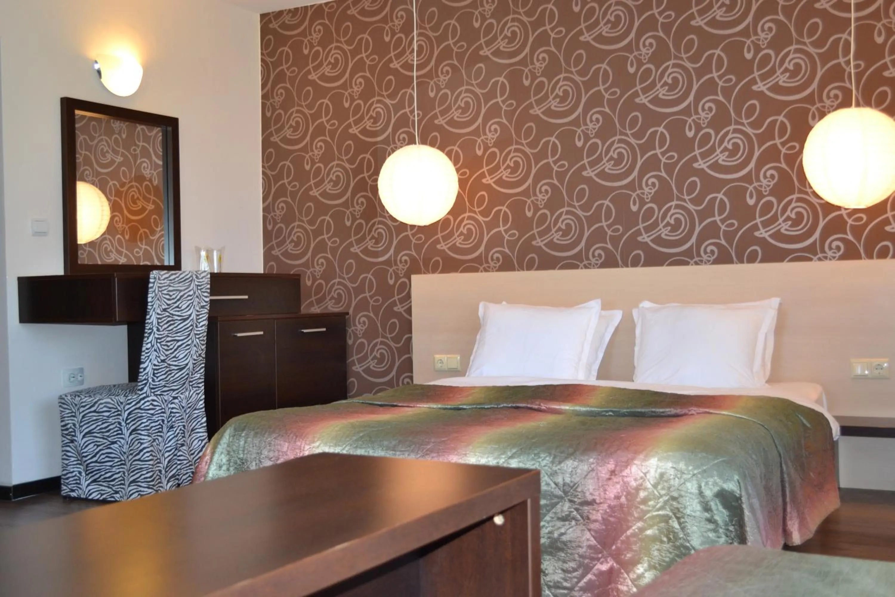 Bed in hotel DIAMANTI