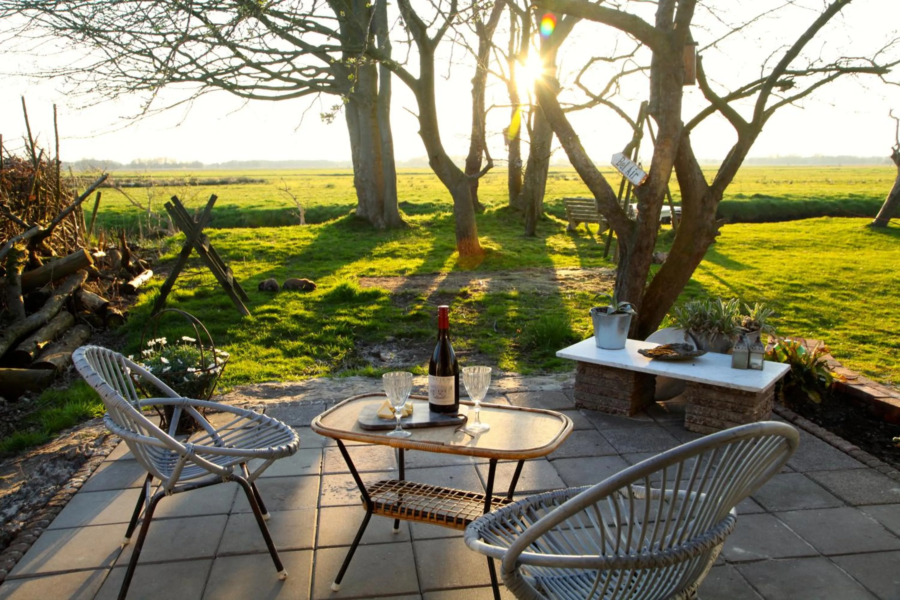 Spring in Kleine Buurt aan de Weide