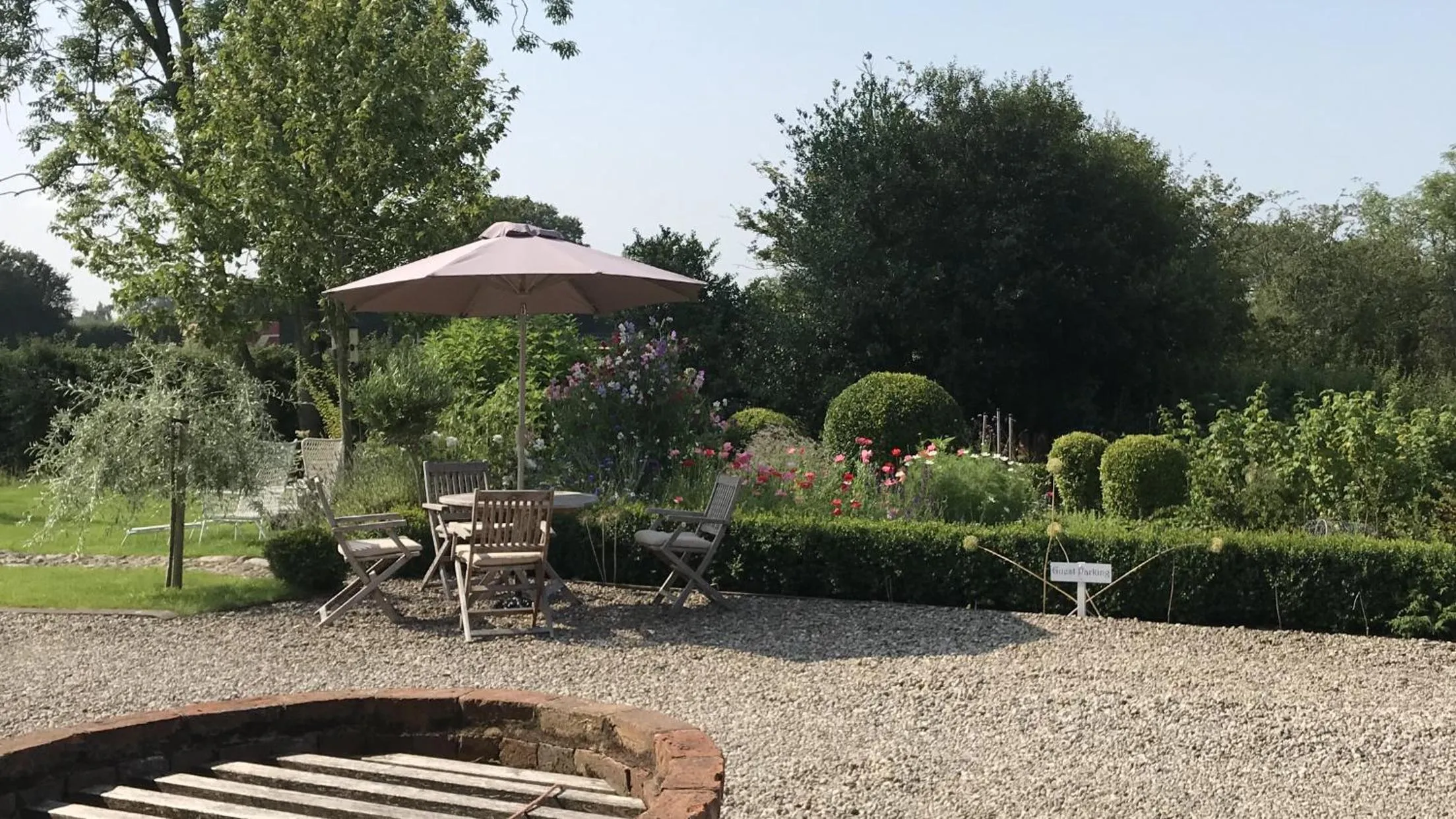 Garden in Abbey Green Farm
