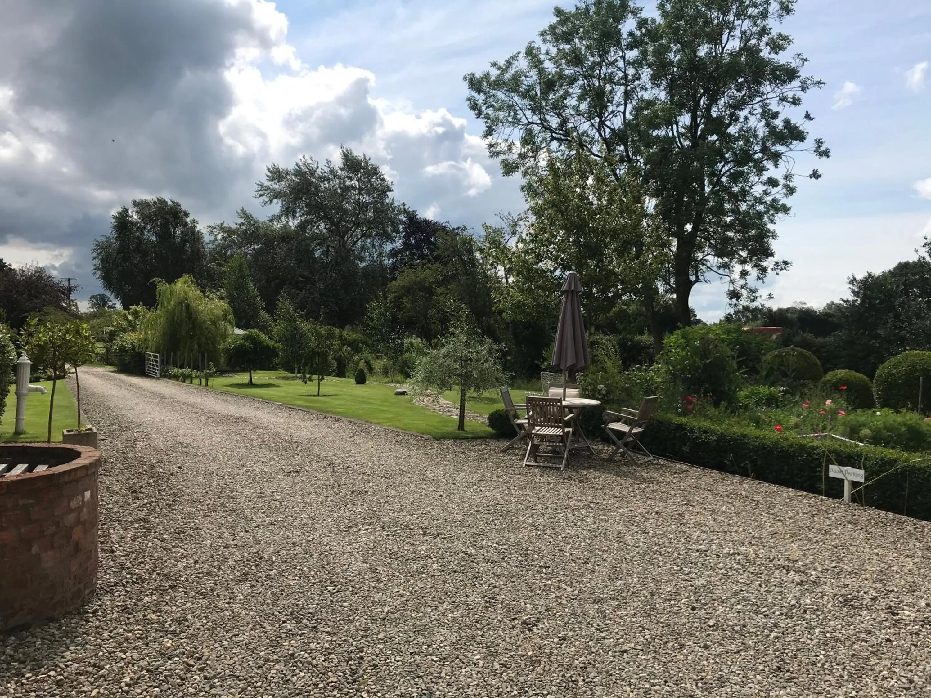 Garden in Abbey Green Farm