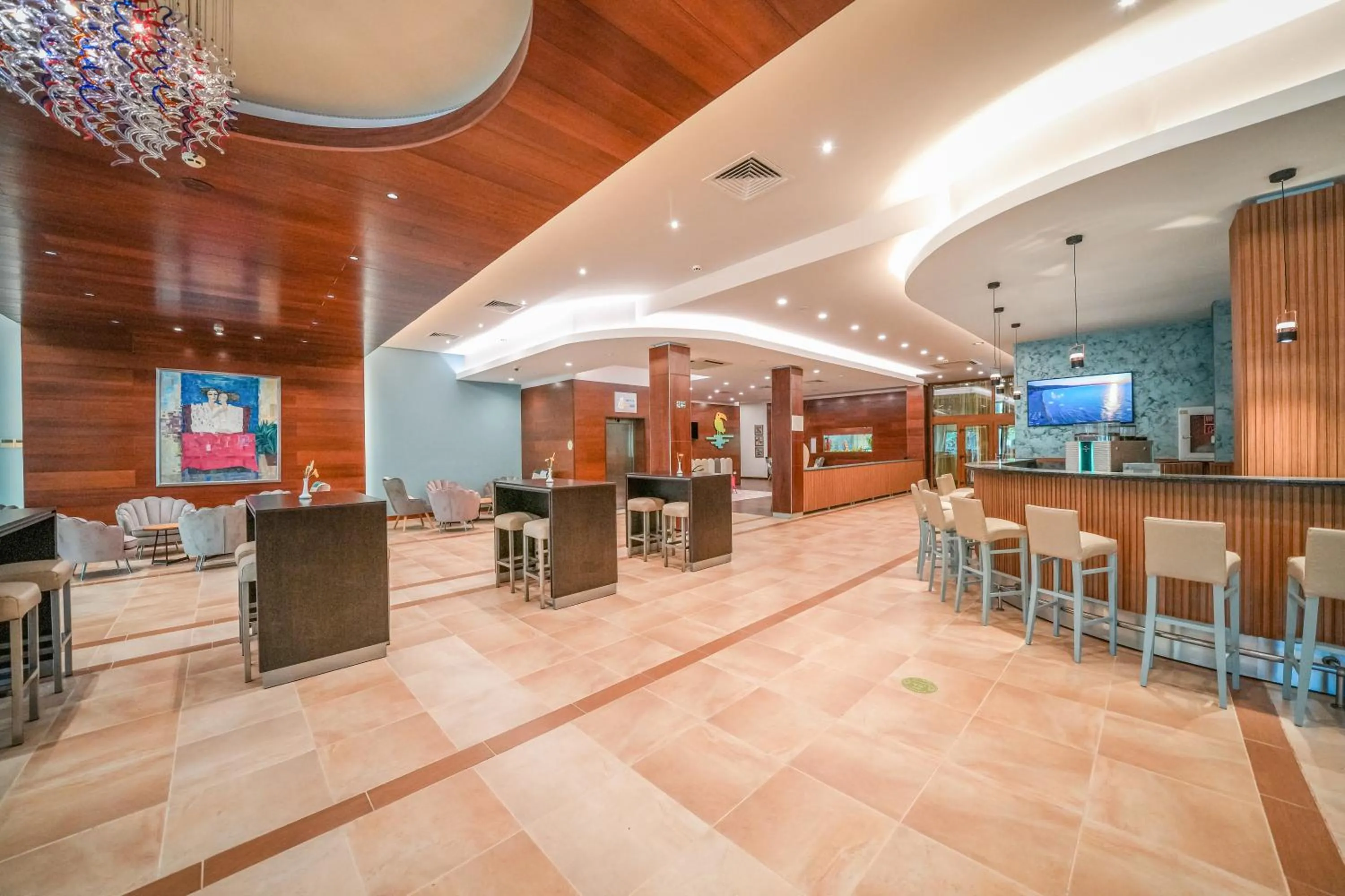 Lobby or reception in Calimera Ralitsa Superior Hotel - Ultra All Inclusive plus Aquapark
