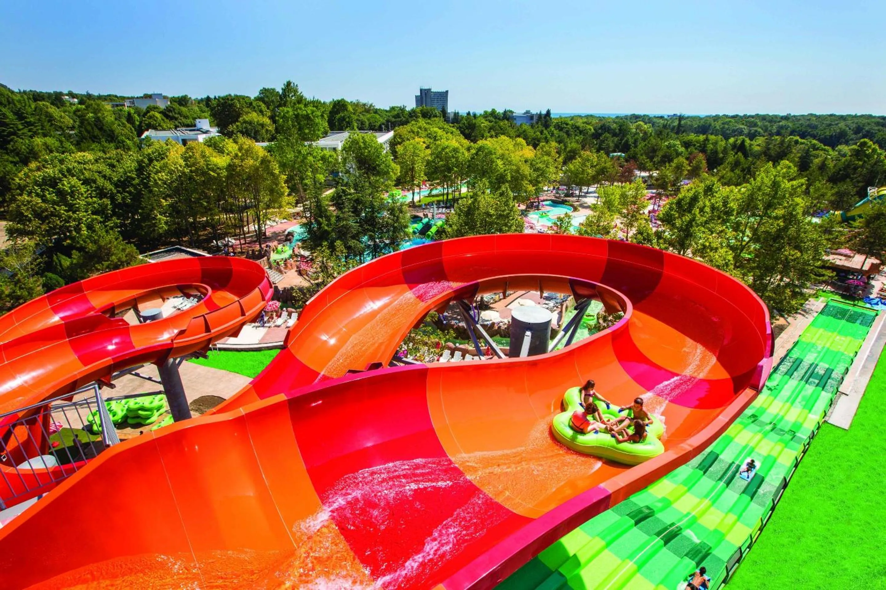 Aqua park in Calimera Ralitsa Superior Hotel - Ultra All Inclusive plus Aquapark