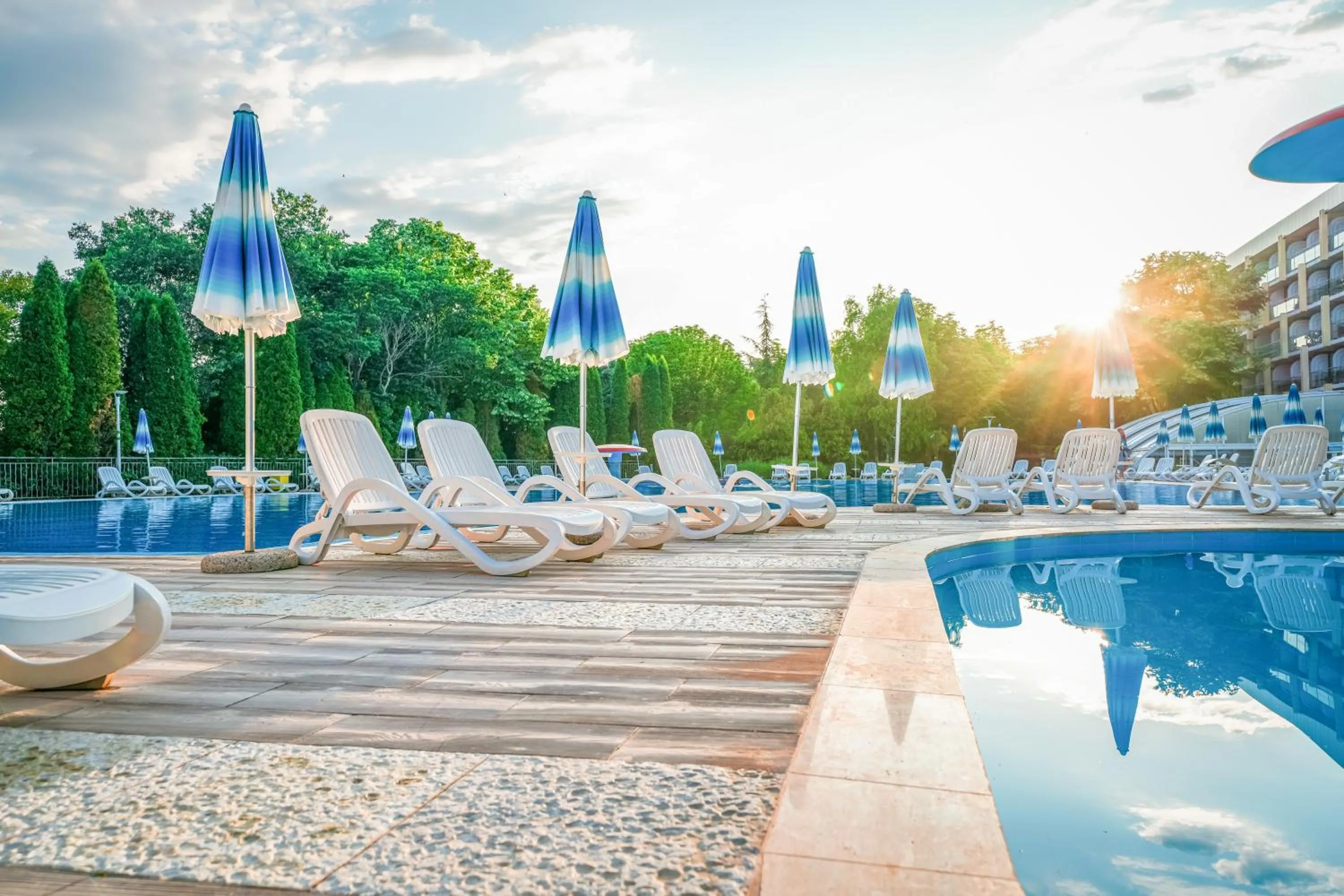 Swimming pool in Calimera Ralitsa Superior Hotel - Ultra All Inclusive plus Aquapark