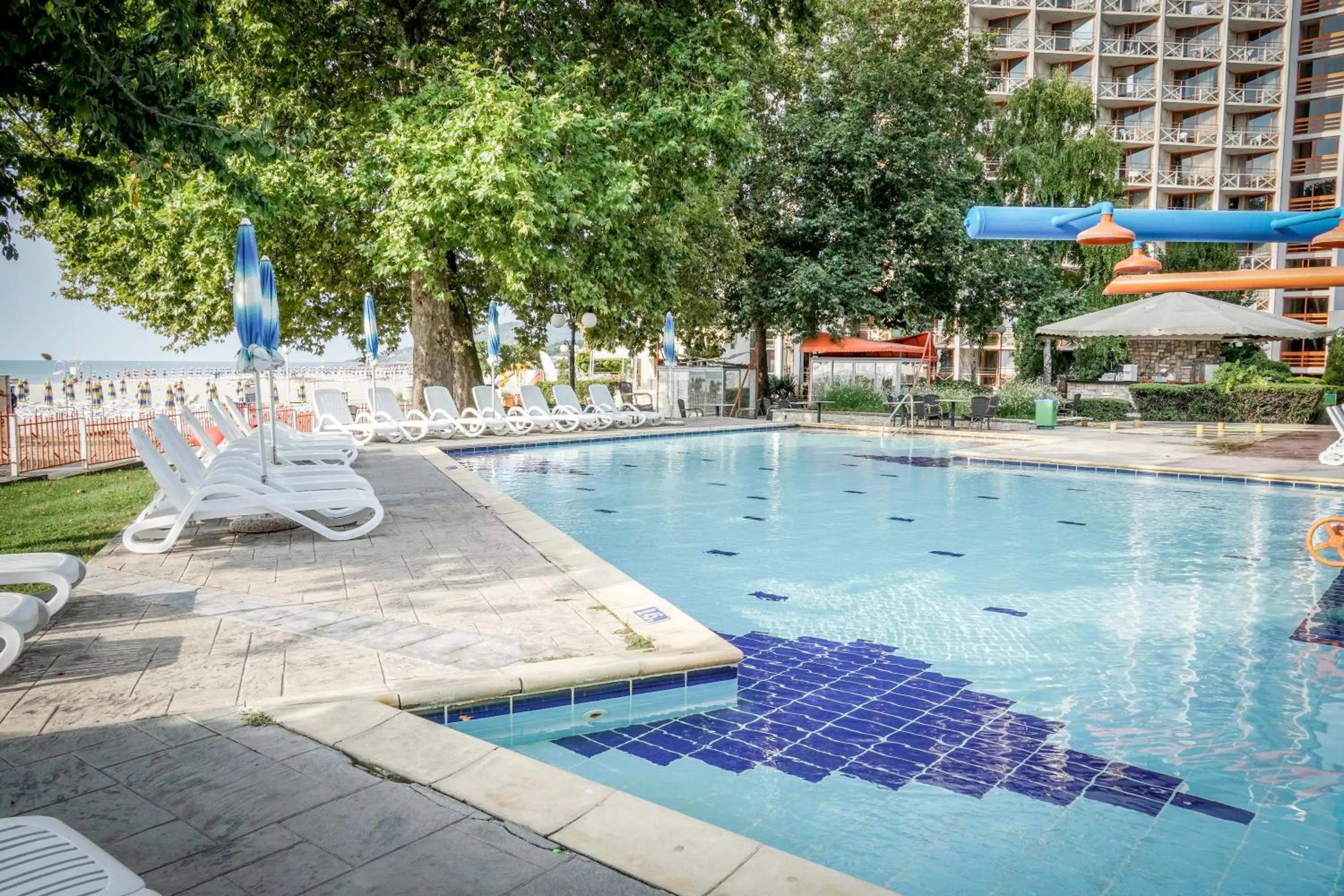 Swimming pool in Kaliakra Beach Hotel - Ultra All Inclusive
