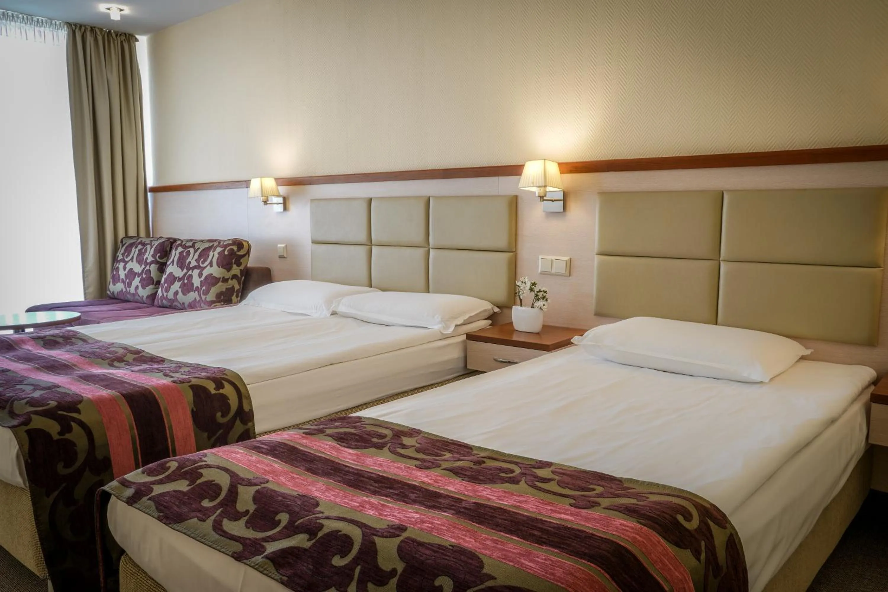 Bed in Kaliakra Beach Hotel - Ultra All Inclusive