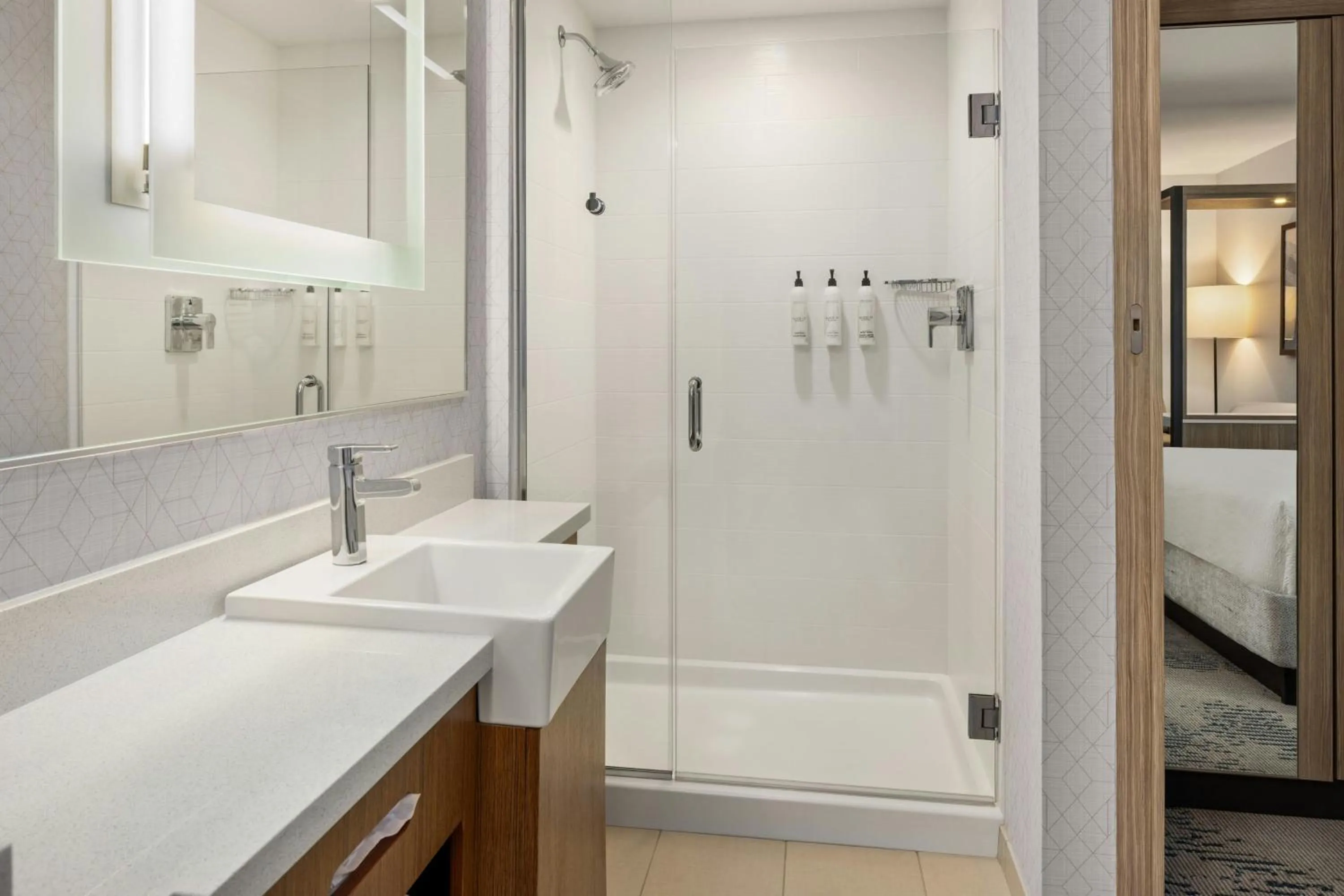 Bathroom in SpringHill Suites by Marriott Kalispell