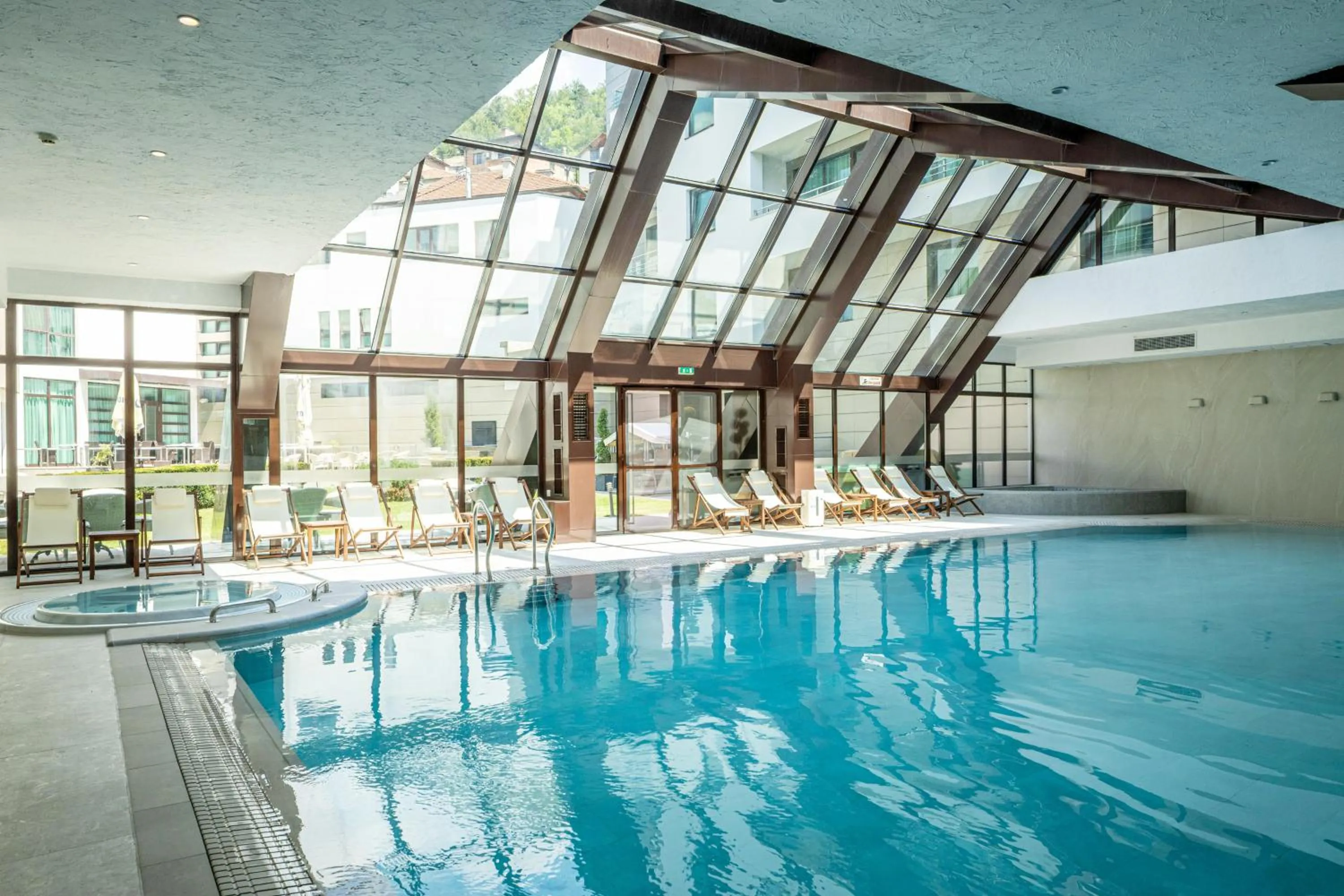 Swimming pool in Spa Hotel Persenk