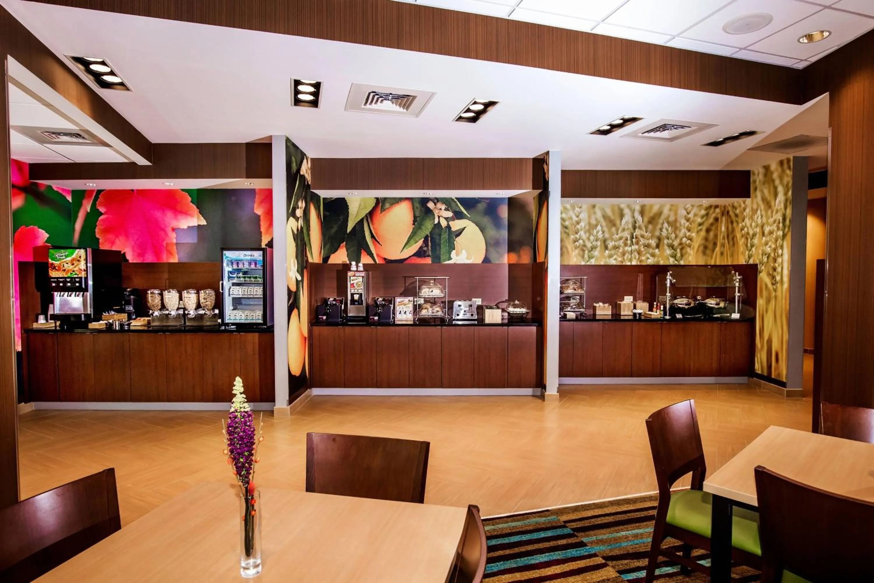 Breakfast in Fairfield Inn & Suites by Marriott Richmond Midlothian