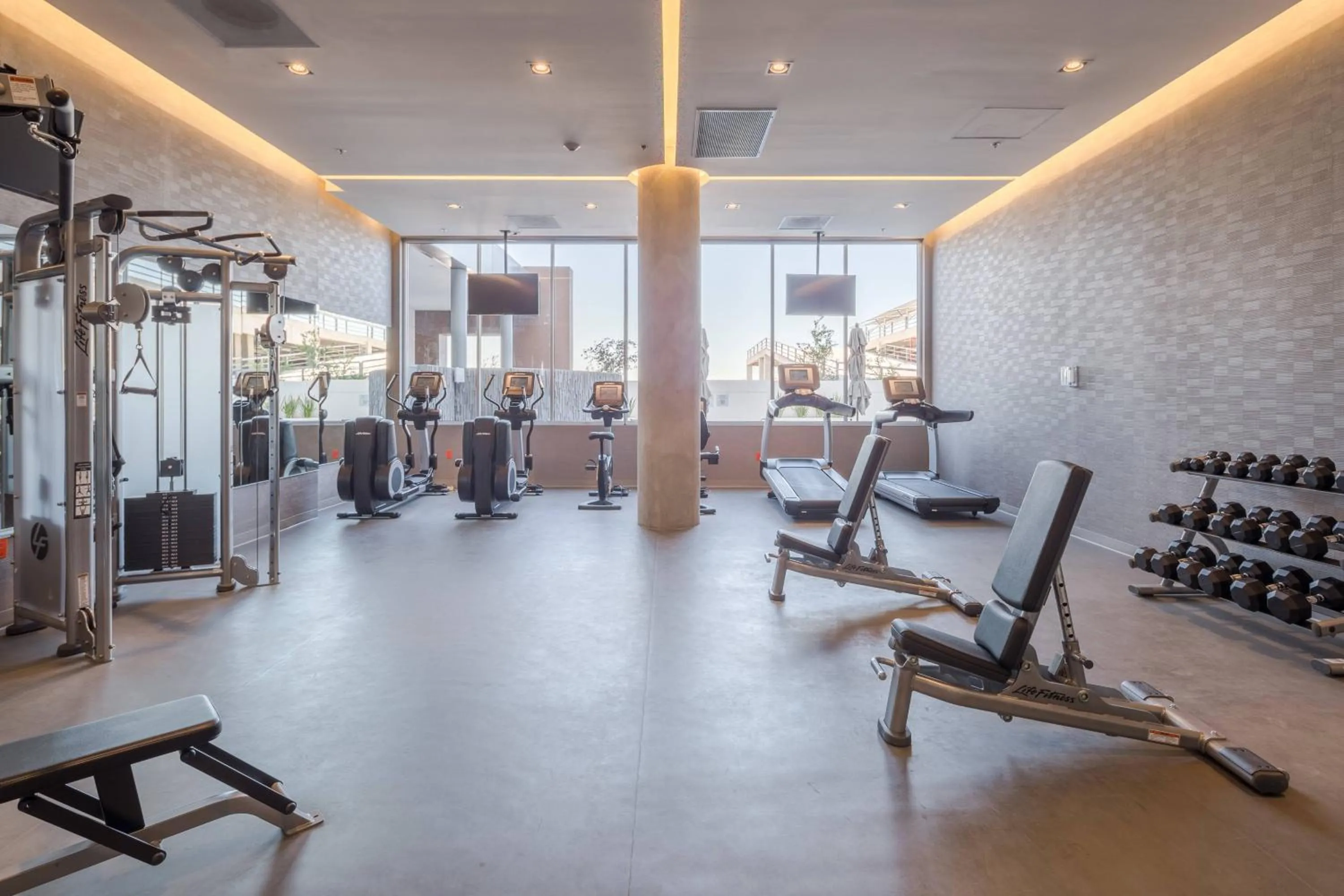 Fitness centre/facilities in Courtyard by Marriott Chihuahua