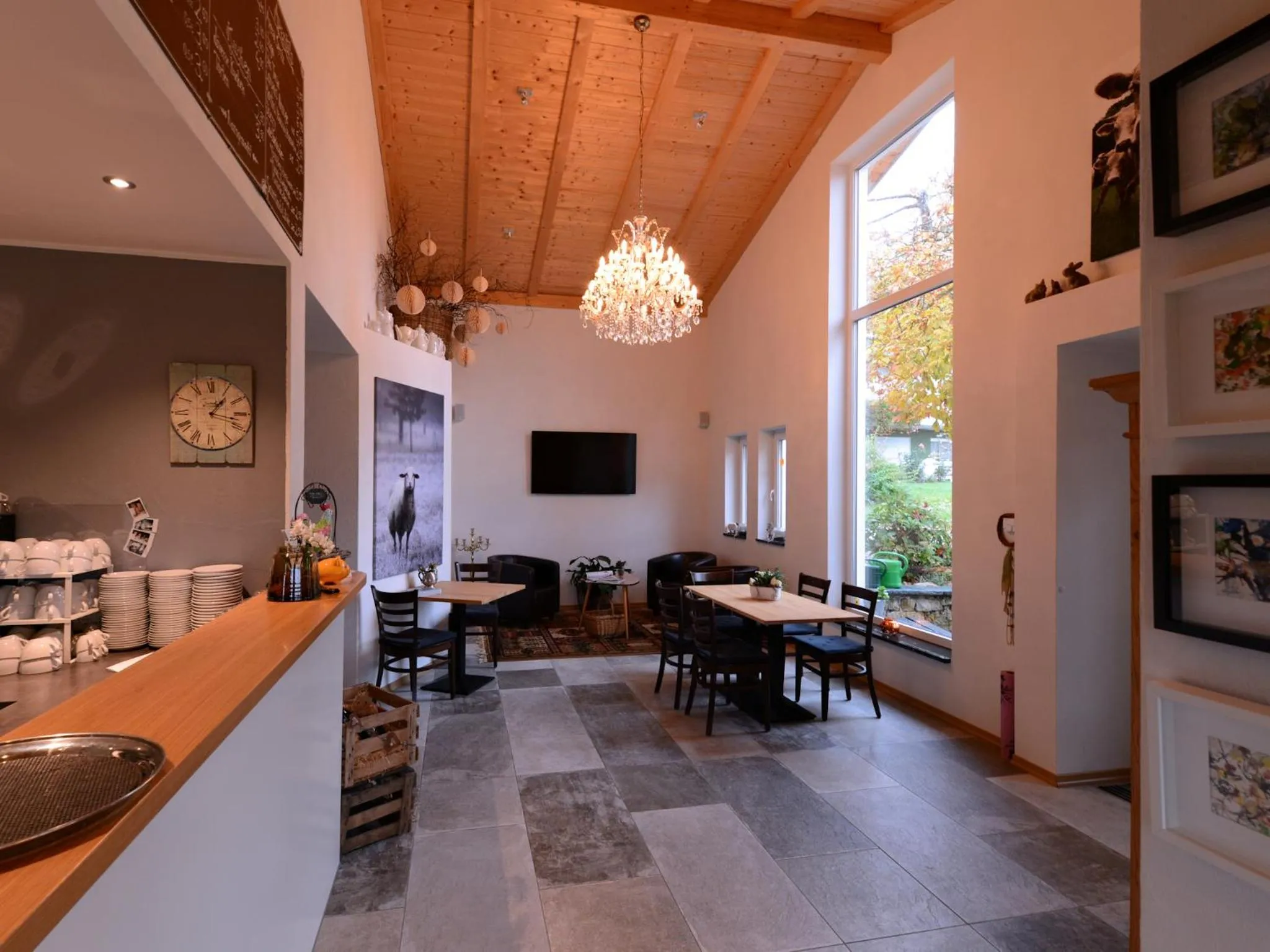 Lobby or reception in Am Paradies