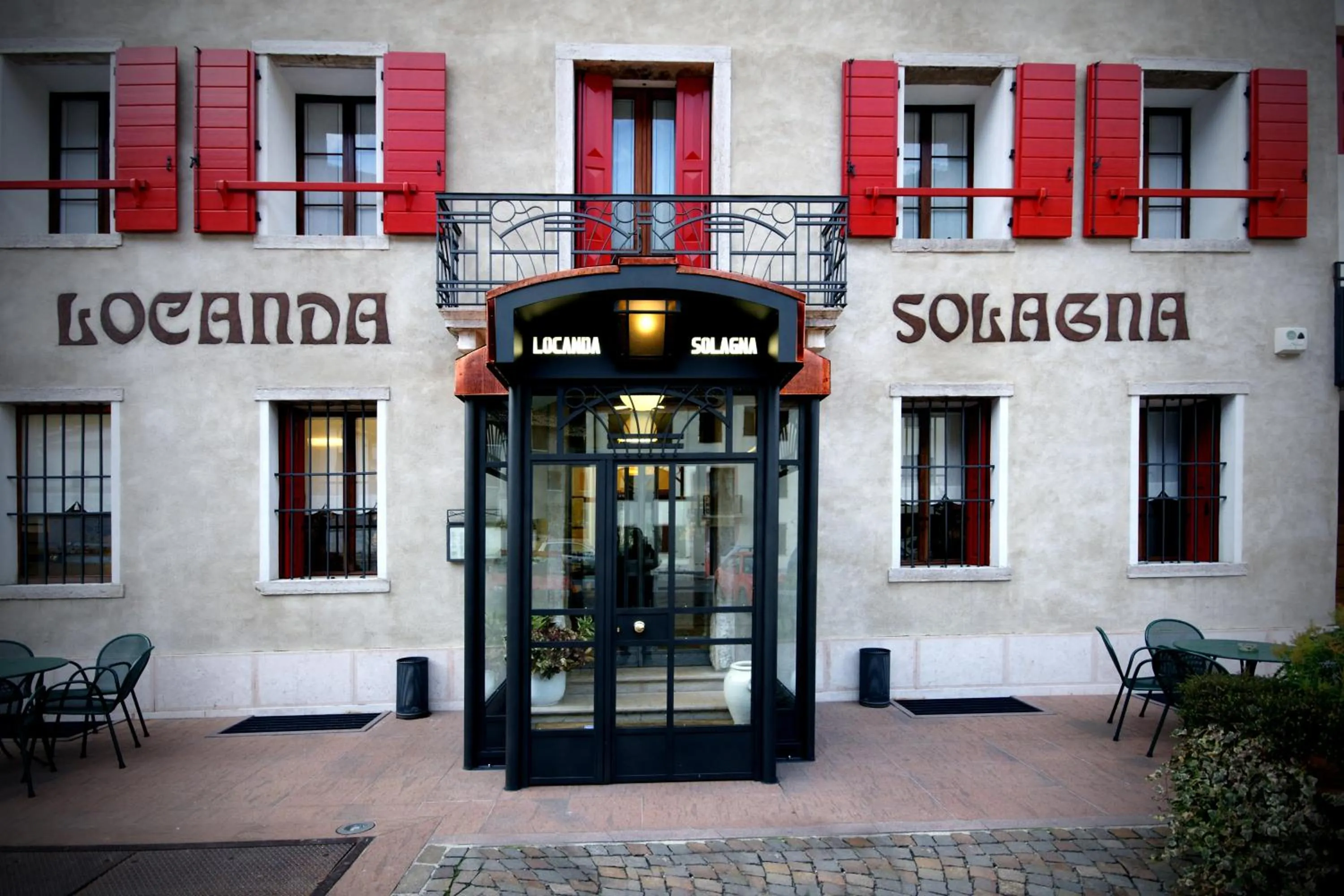 Facade/entrance in Locanda Solagna
