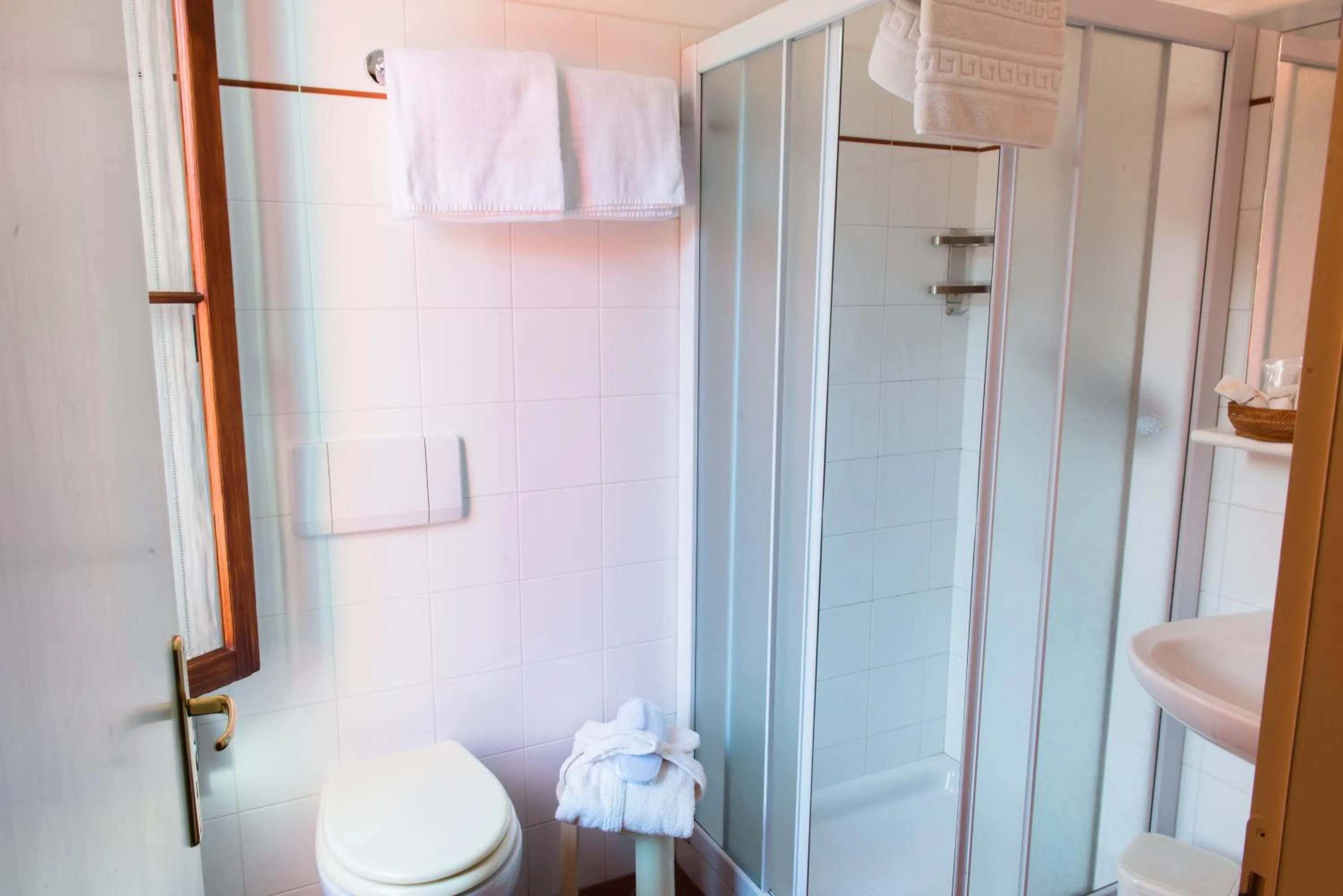 Shower in Locanda Solagna