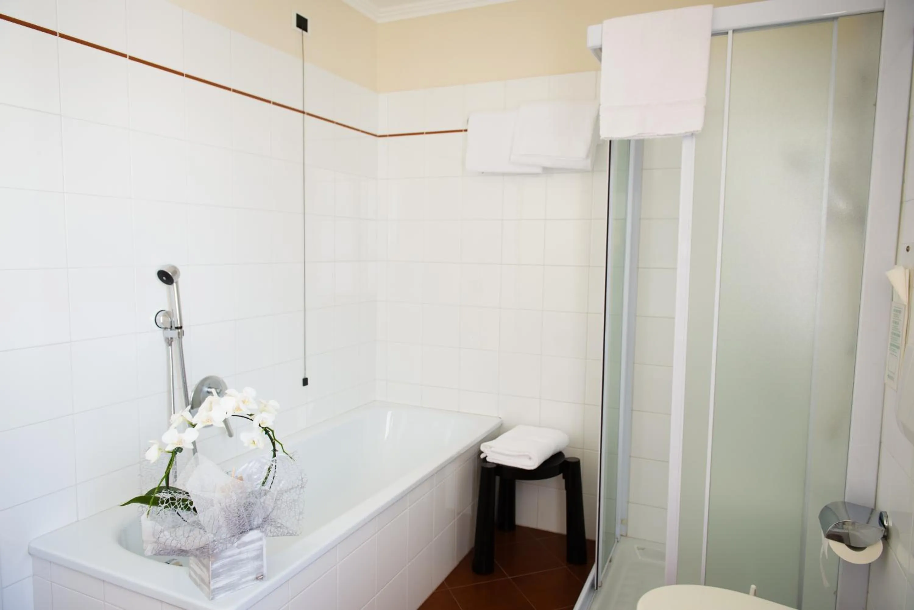 Bathroom in Locanda Solagna