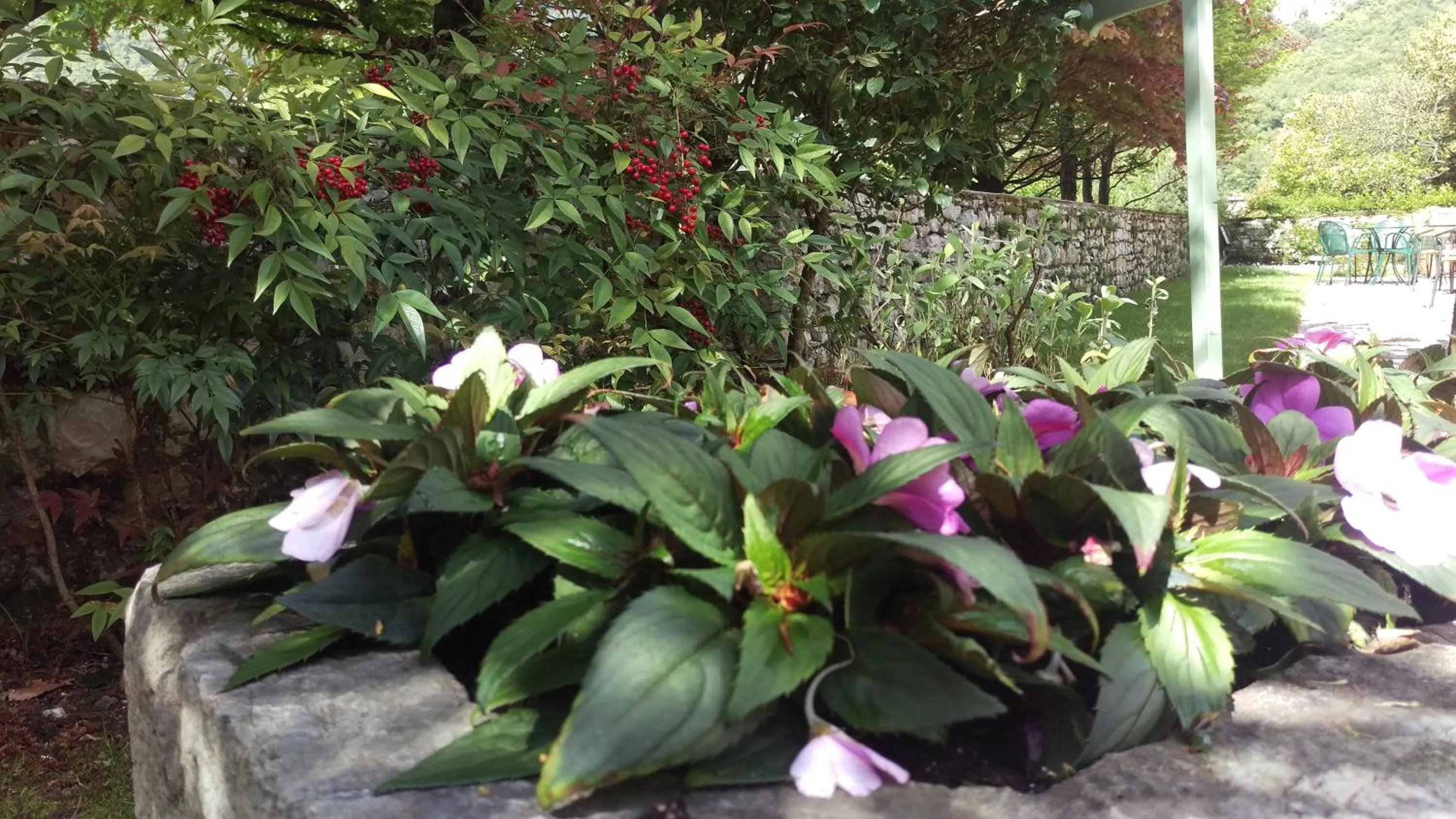 Decorative detail in Locanda Solagna