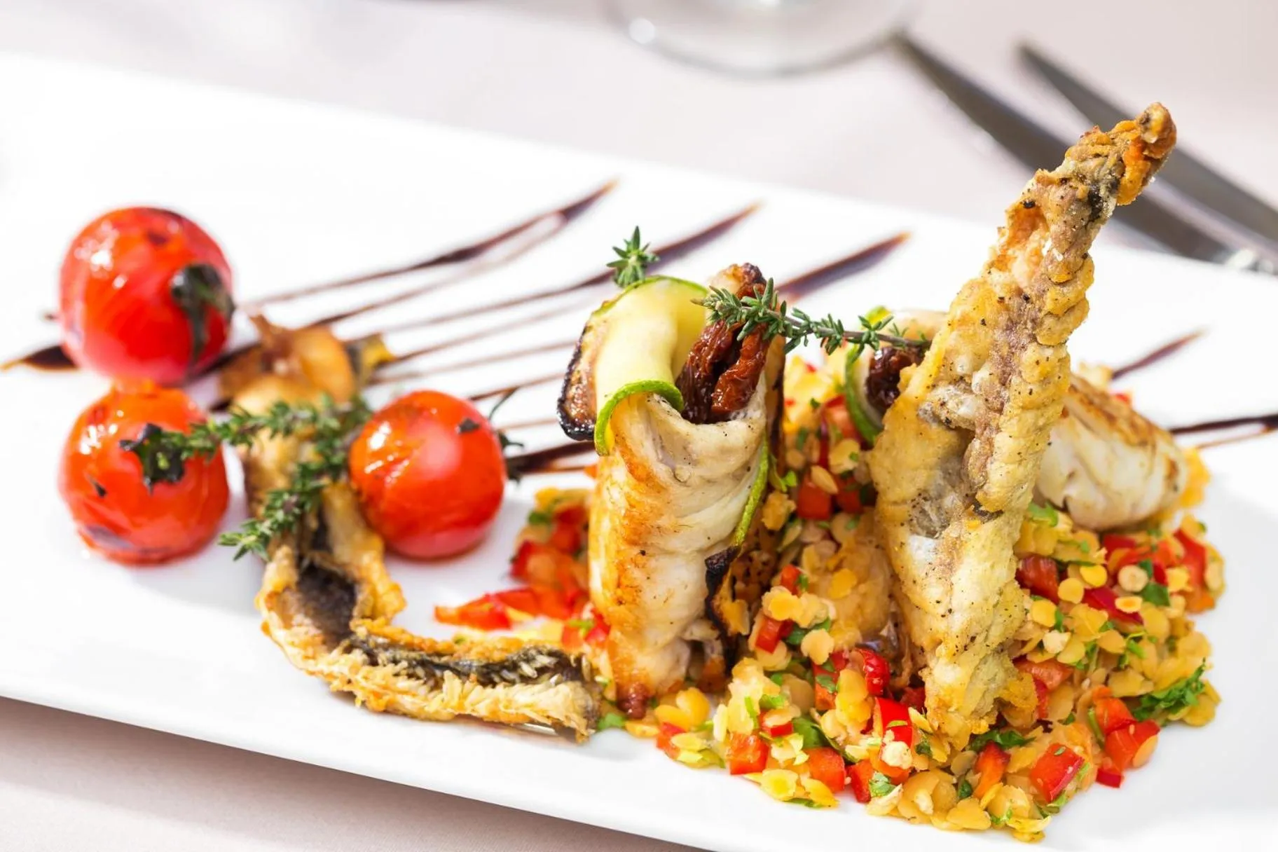 Restaurant/places to eat in Hotel Orlovetz