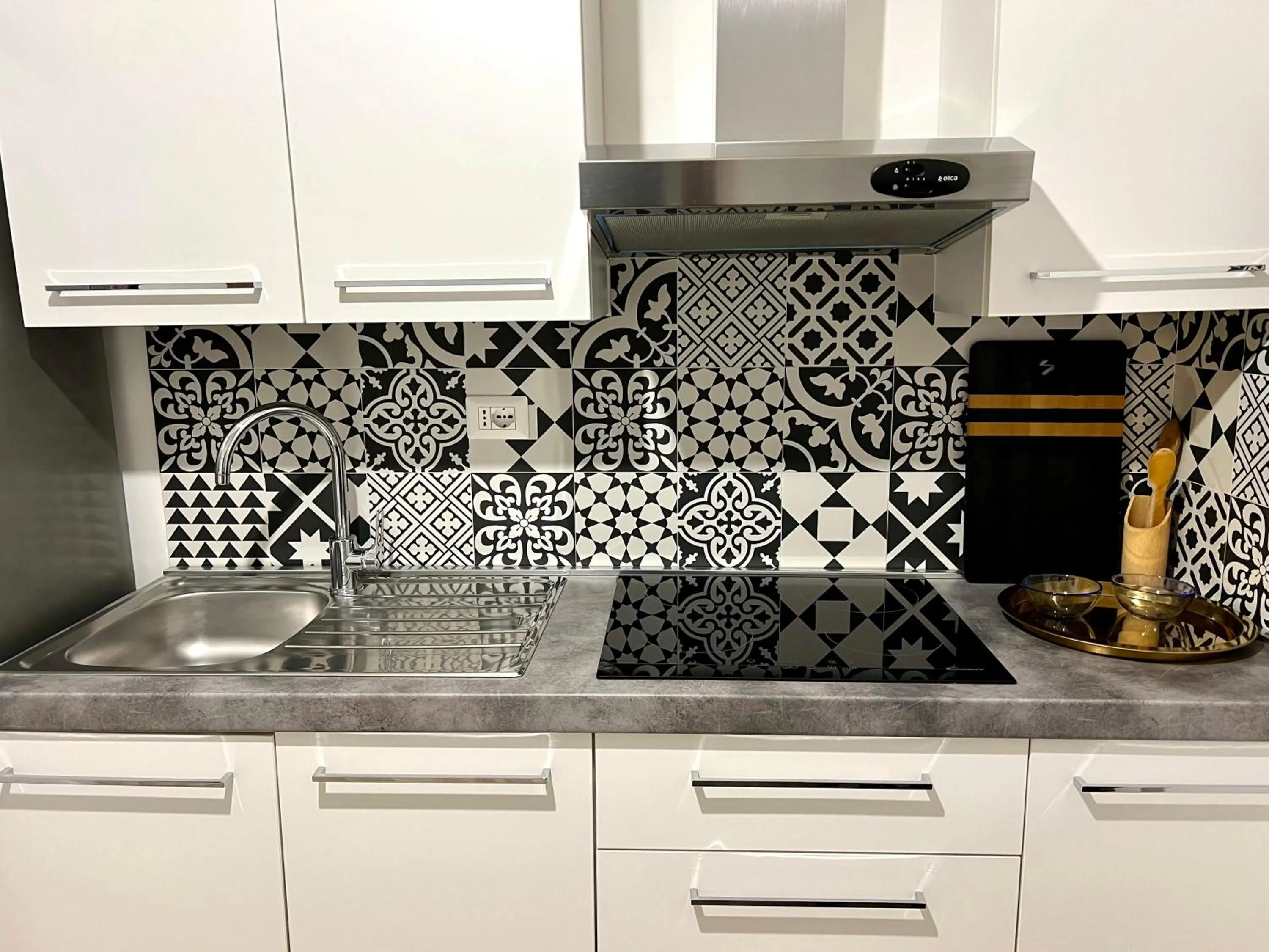 Kitchen or kitchenette in Charming Navona