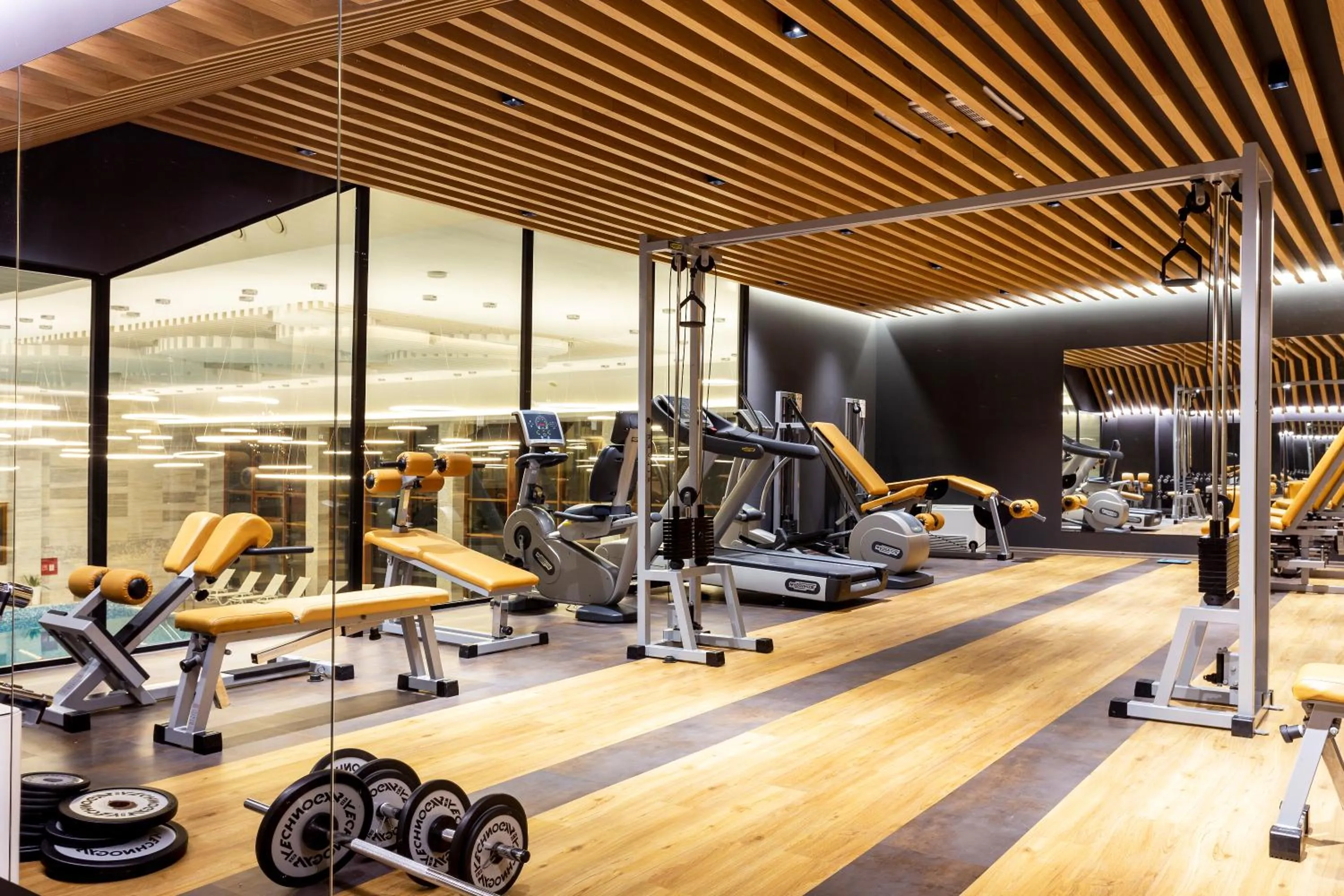 Fitness centre/facilities in Perelik Hotel