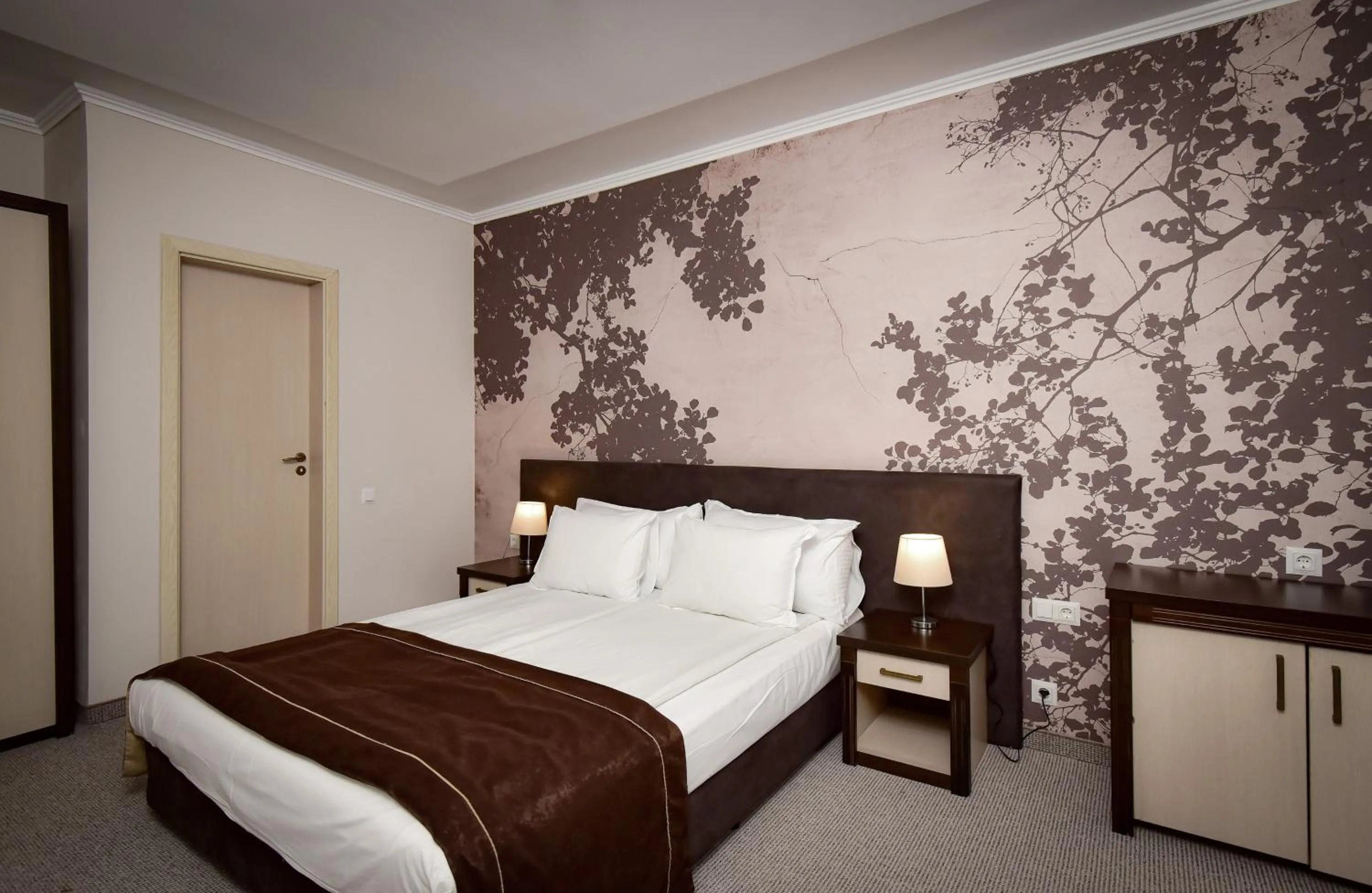 Bed in Rhodopi Home Hotel Chepelare- Half Board & Wellness