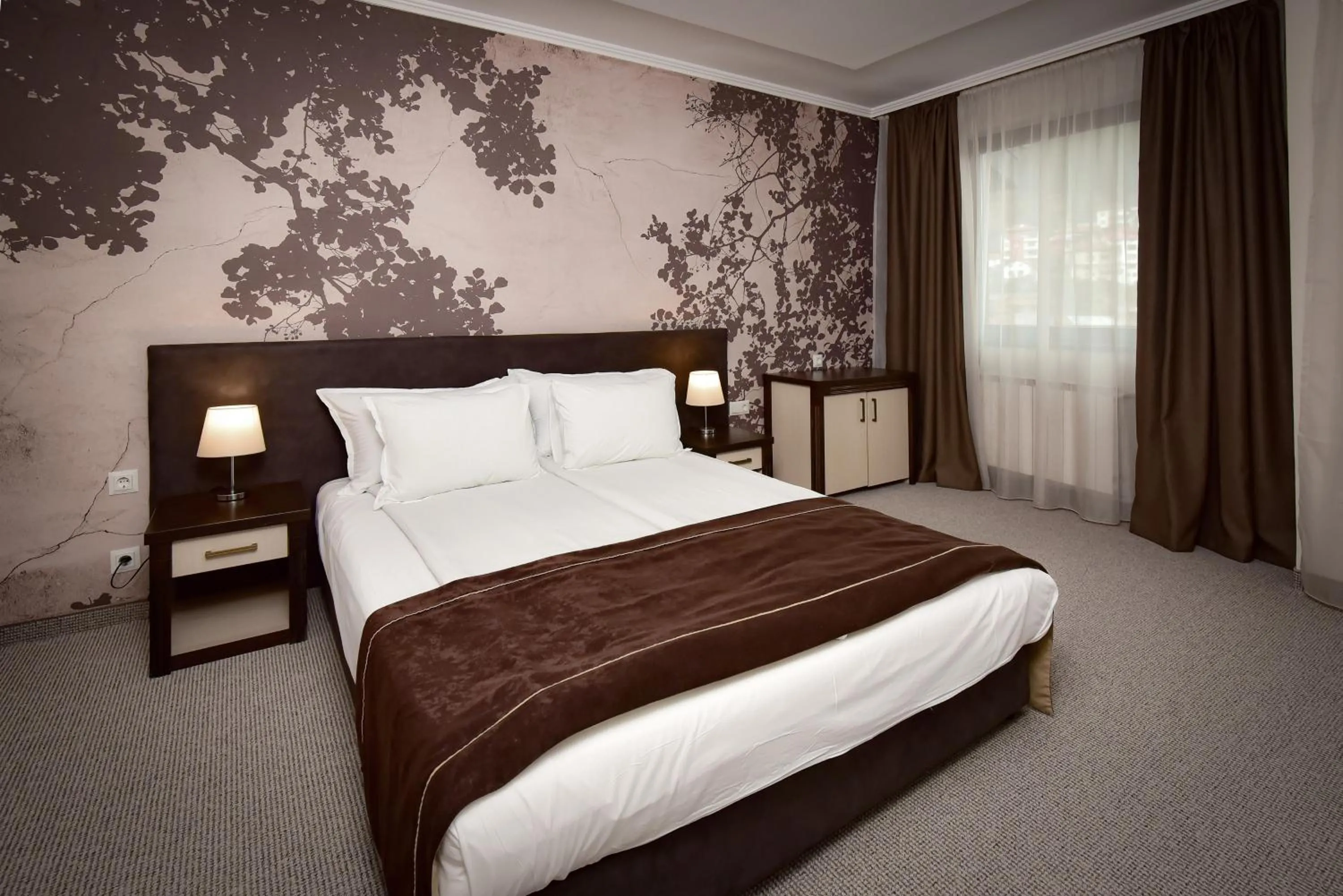 Bed in Rhodopi Home Hotel Chepelare- Half Board & Wellness