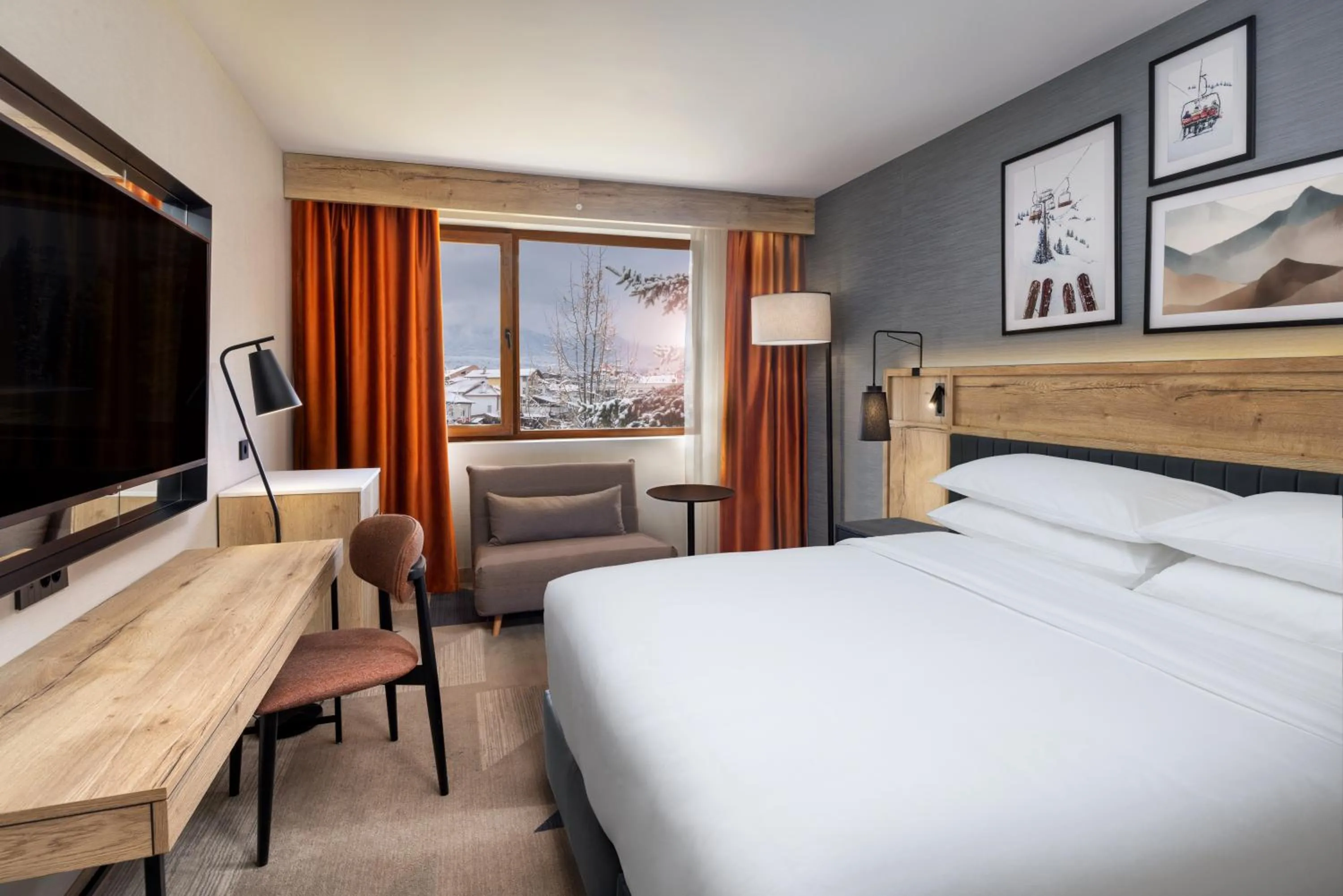 Bed in Four Points by Sheraton Bansko