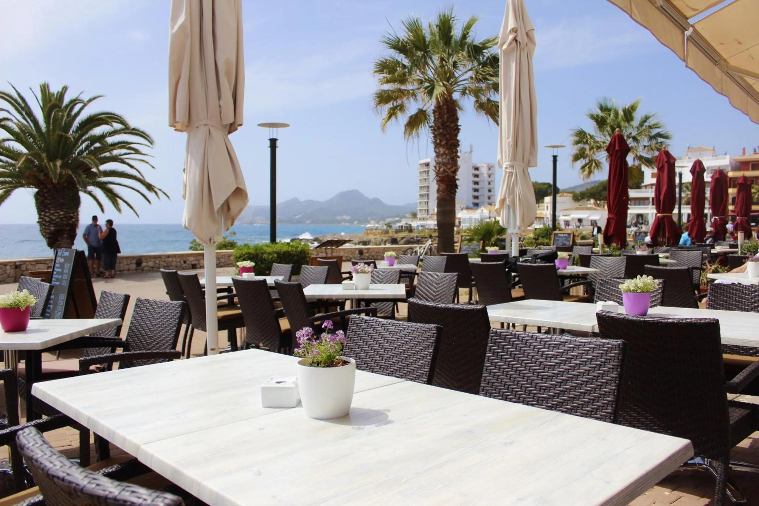 Restaurant/places to eat in Hostal Port Corona