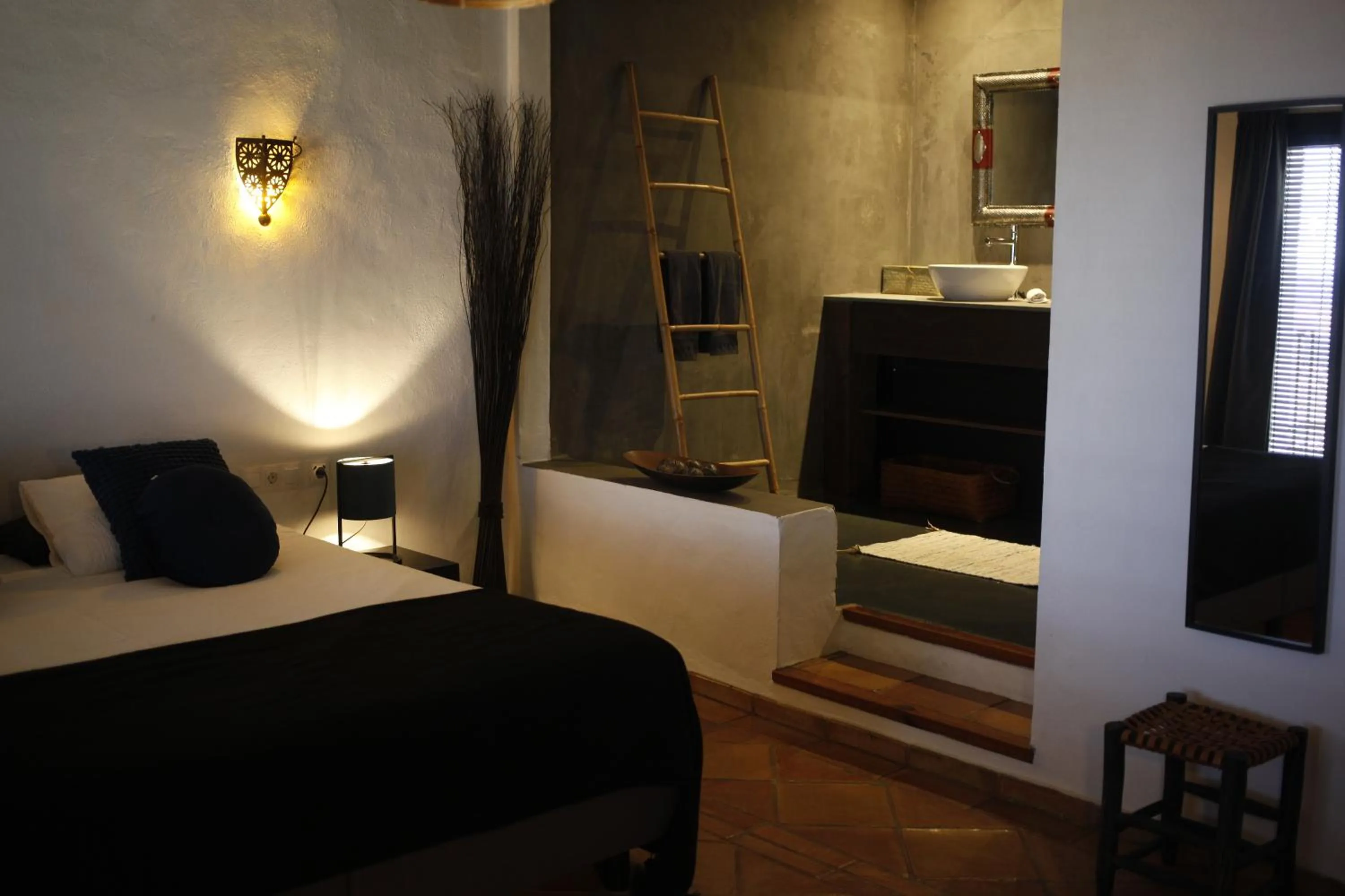 Bed in La Posada del Torcal