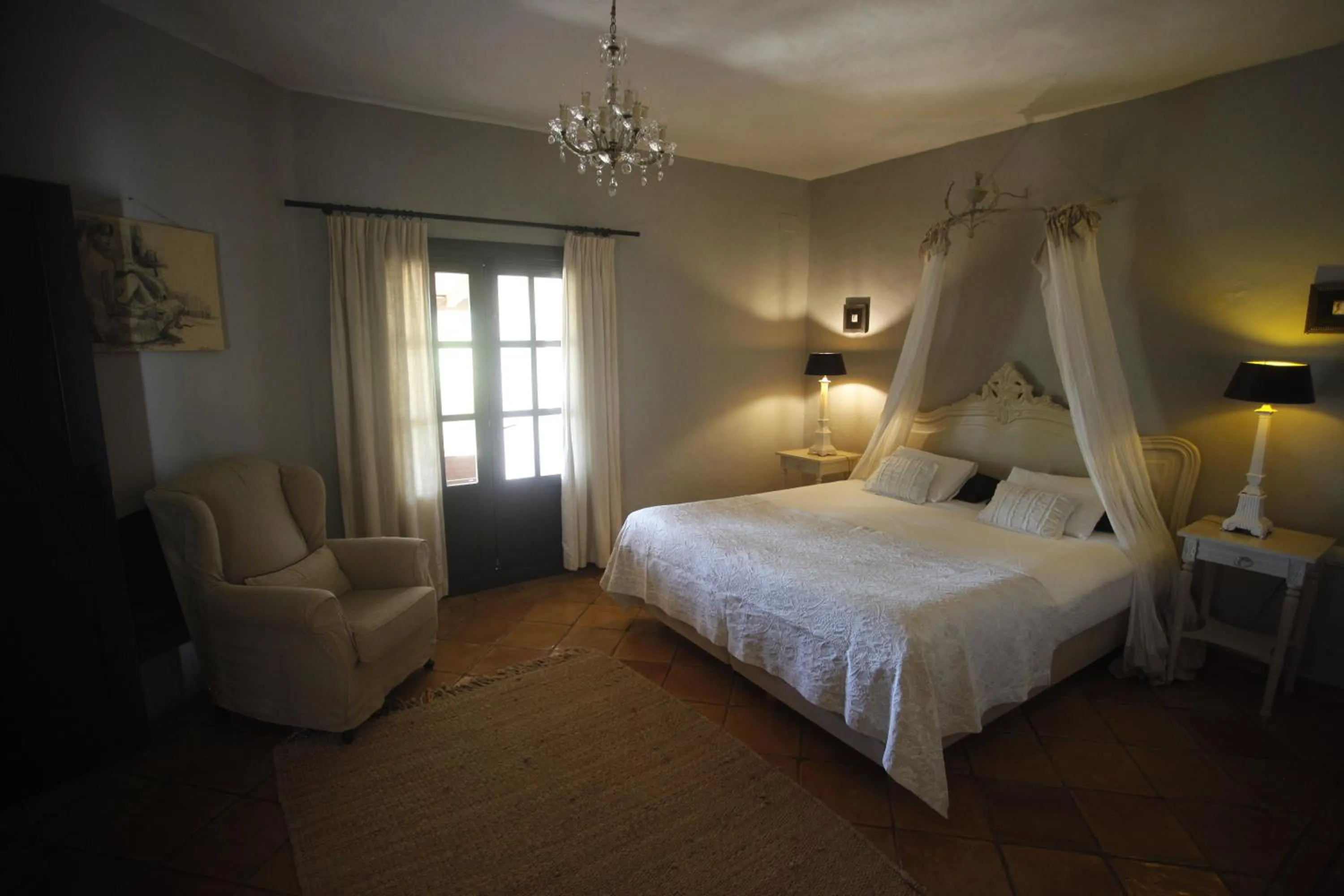 Bed in La Posada del Torcal