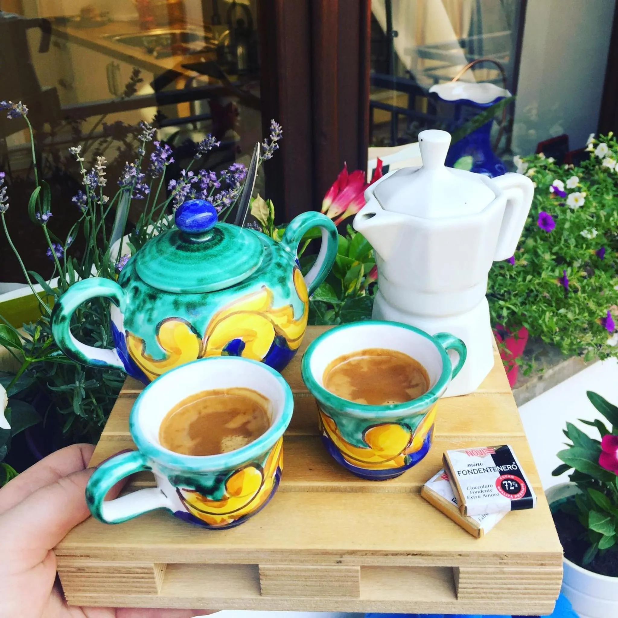 Italian breakfast in Casa Castagna