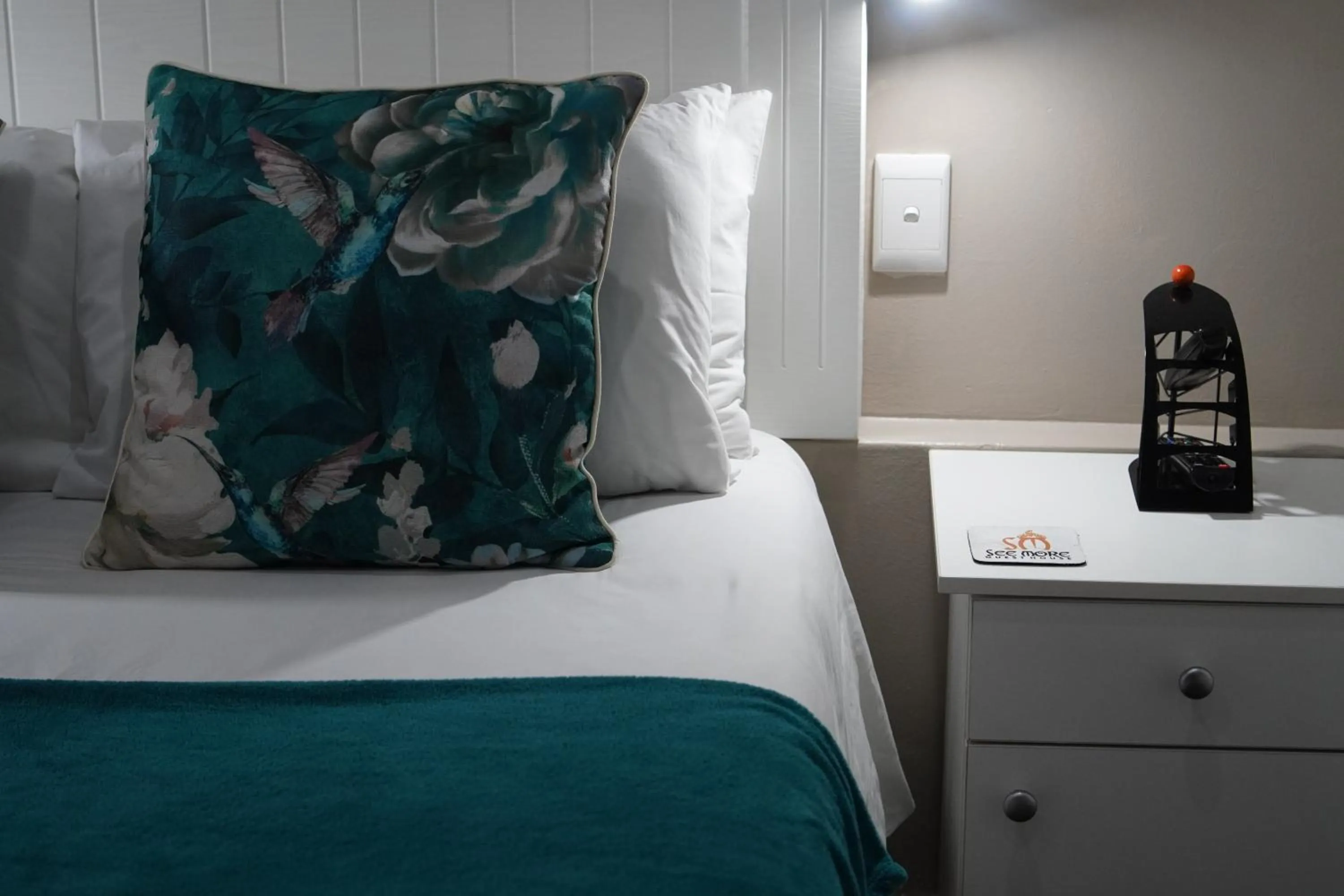 Bed in See More Guest House