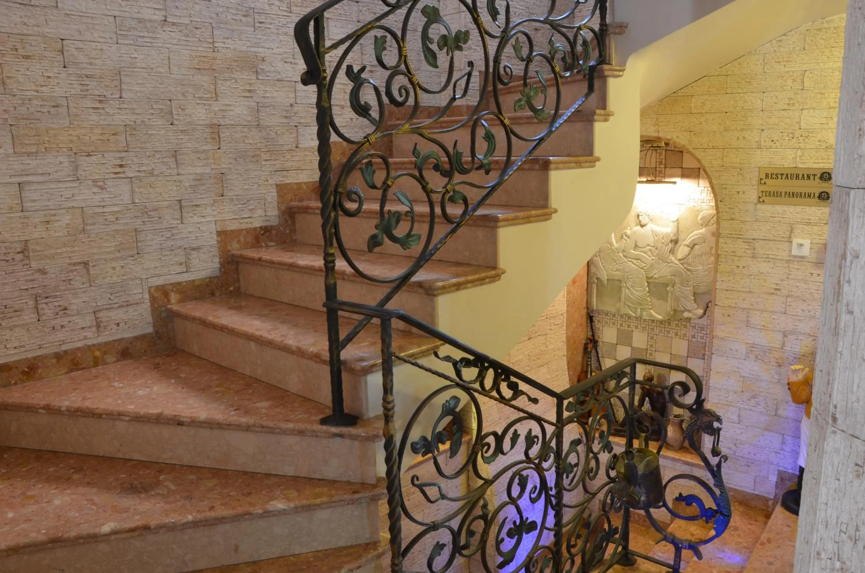 Decorative detail in Boutique Hotel Boris Palace & Restaurant