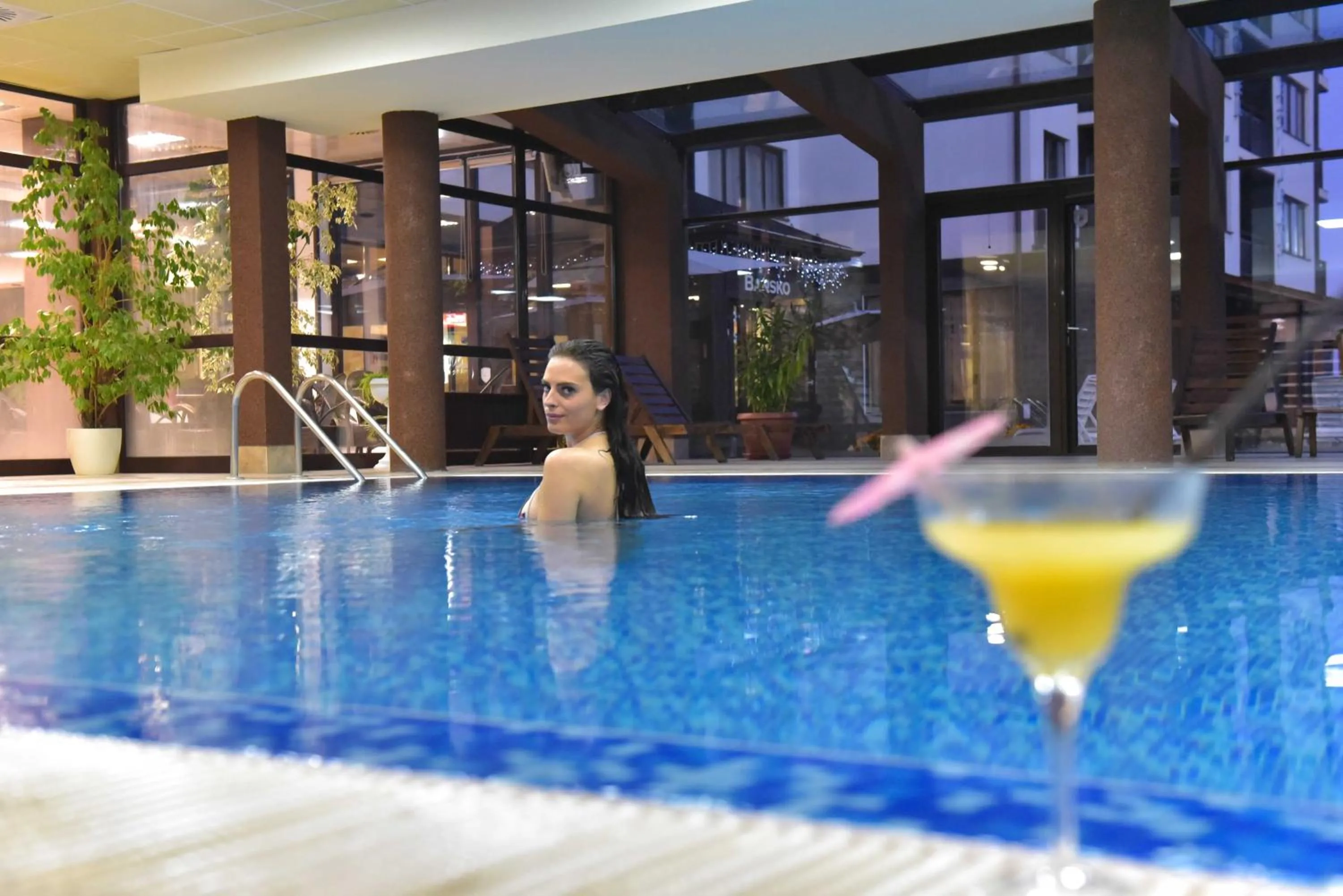Spa and wellness centre/facilities in Royal Bansko - Family Apart Hotel With All Inclusive Light or HB&Drinks and Hot Pool & Jacuzzis