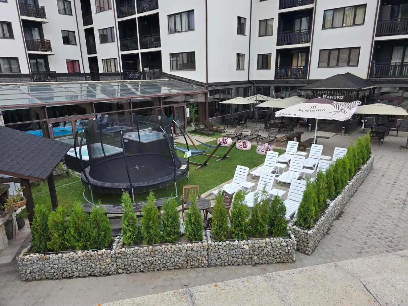 Royal Bansko - Family Apart Hotel With All Inclusive Light or HB&Drinks and Hot Pool & Jacuzzis